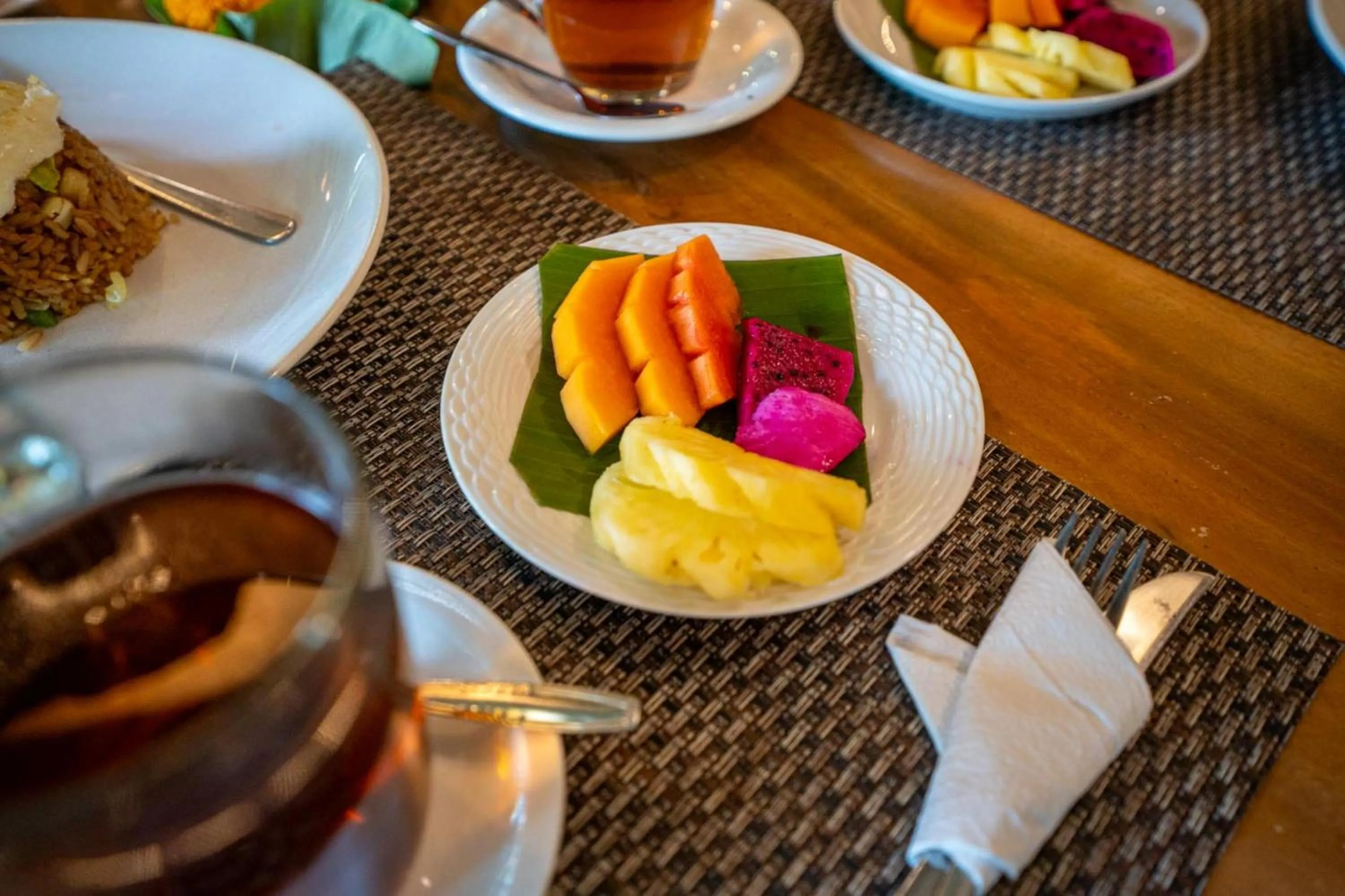 Food and drinks in Sang Giri Mountain Tent Resort