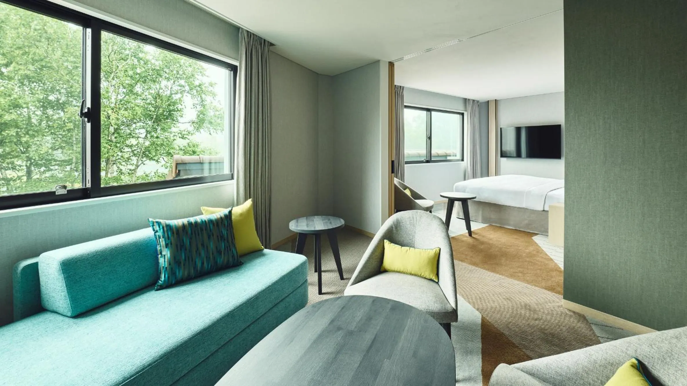 Photo of the whole room, Bed in ANA Holiday Inn Resort Karuizawa by IHG