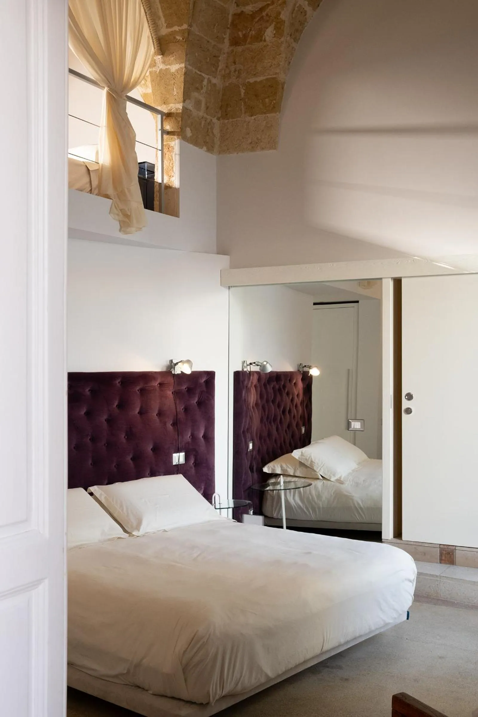 Bed in Monteforte Suite & Spa
