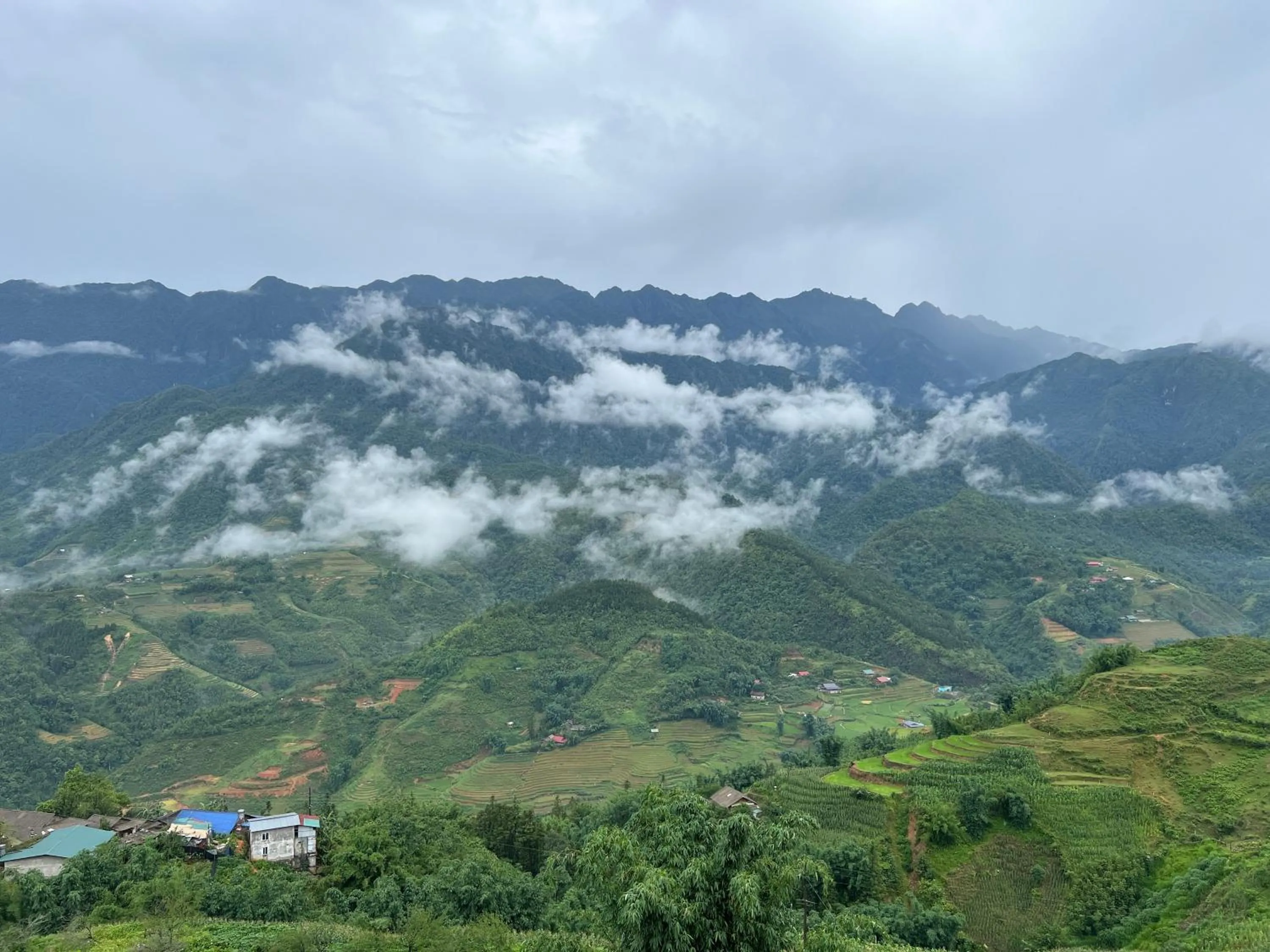 Mountain view in Black Hmong View hotel