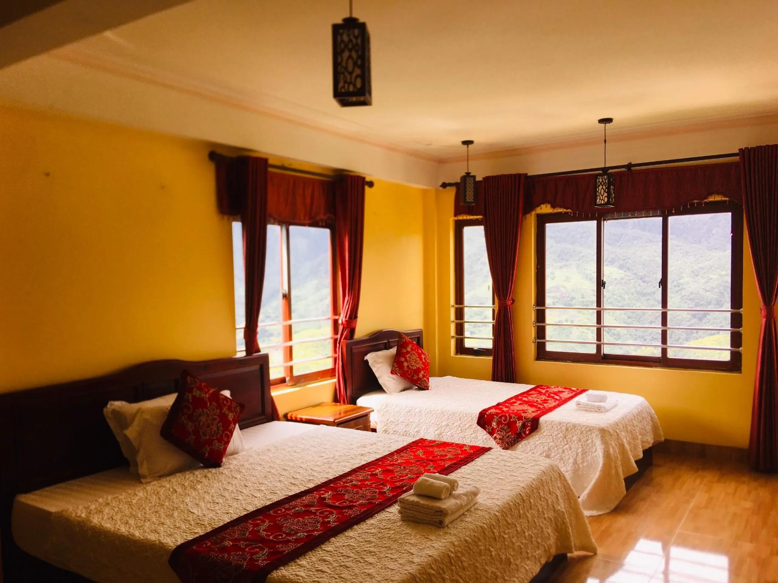 Photo of the whole room, Bed in Black Hmong View hotel