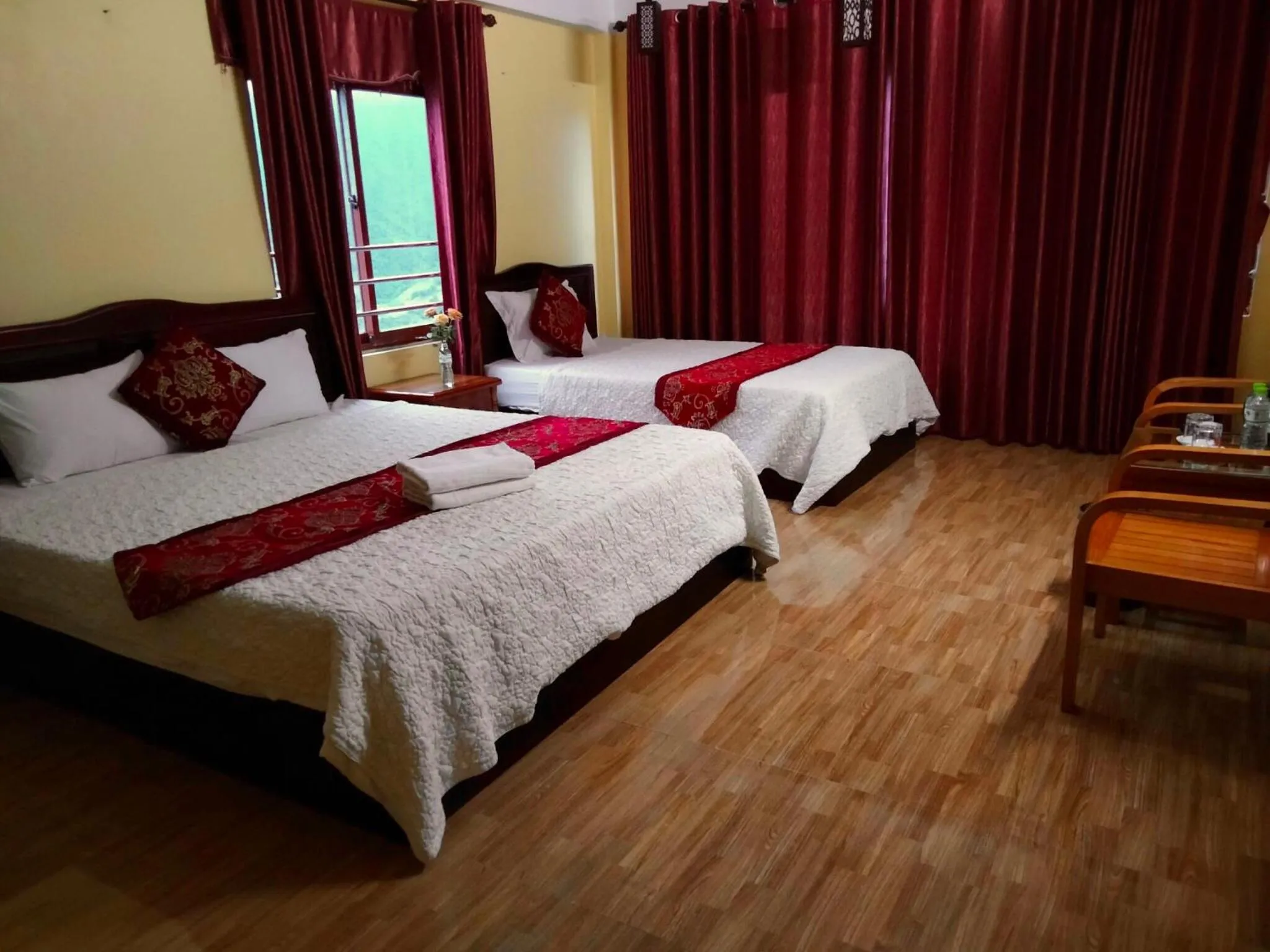 Photo of the whole room, Bed in Black Hmong View hotel