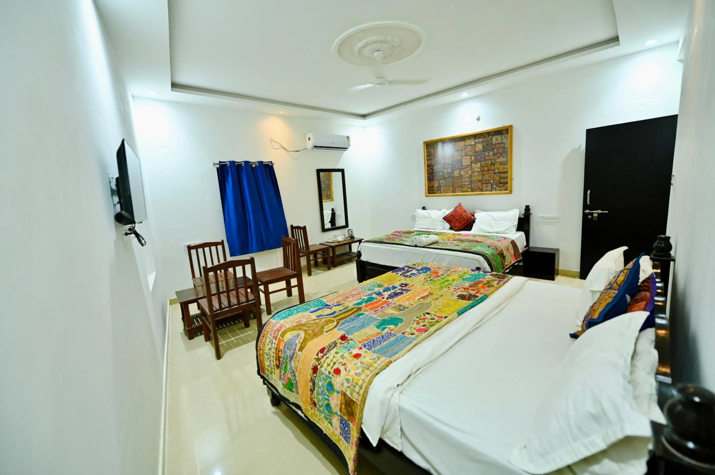 Bed in kings villa Jaisalmer