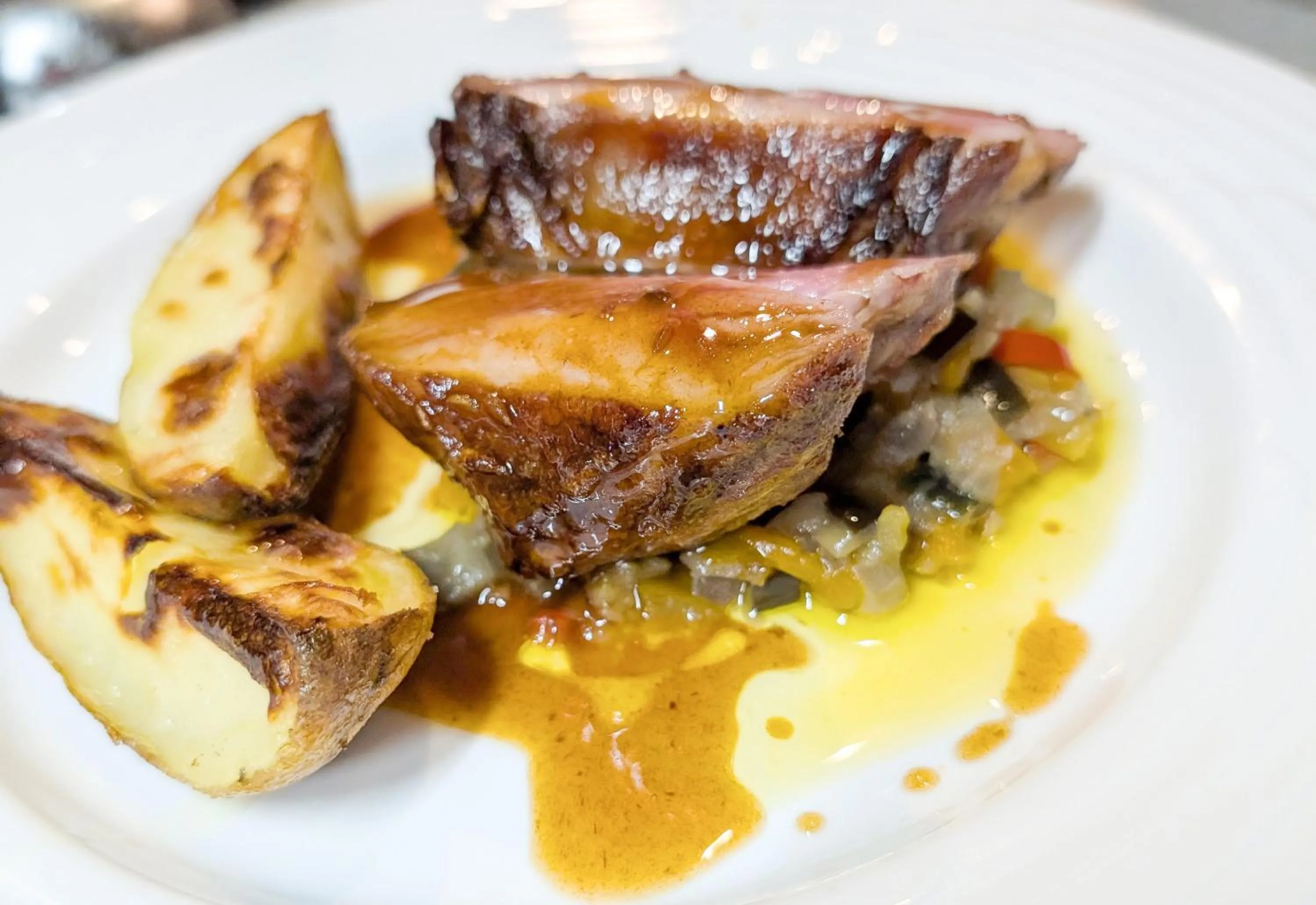 Food close-up in Lodge Scole