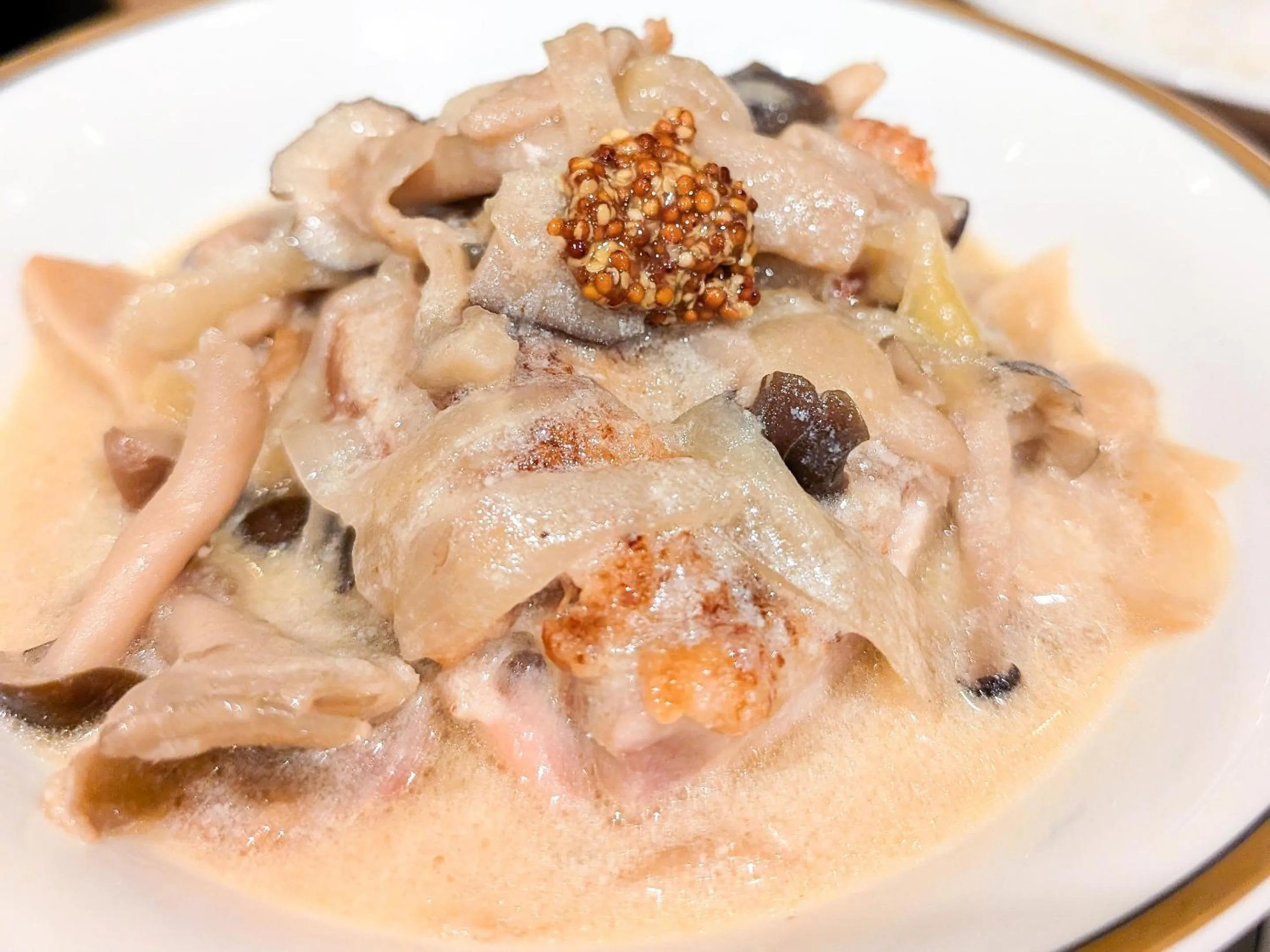 Food close-up in Lodge Scole