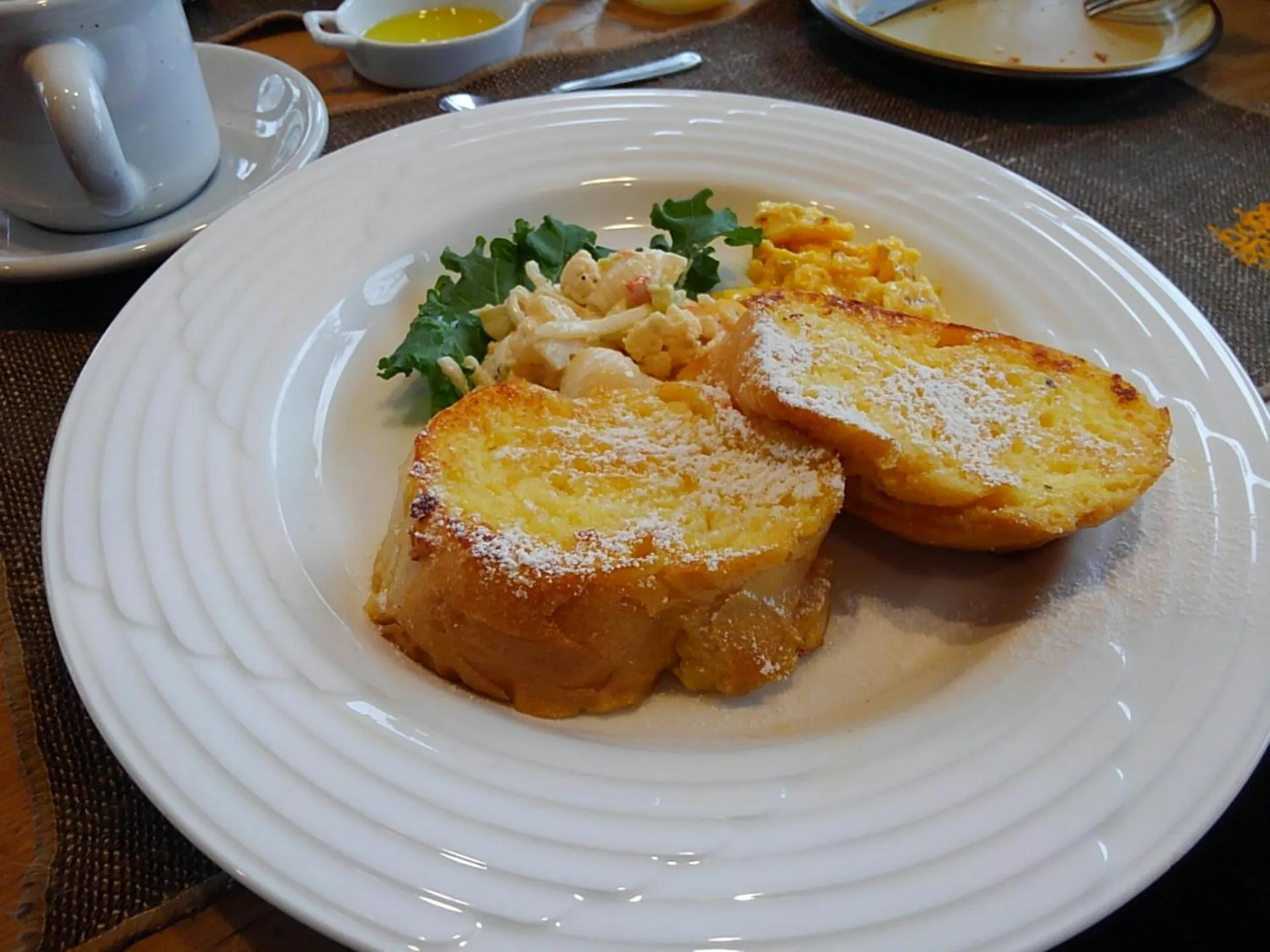 Food close-up in Lodge Scole