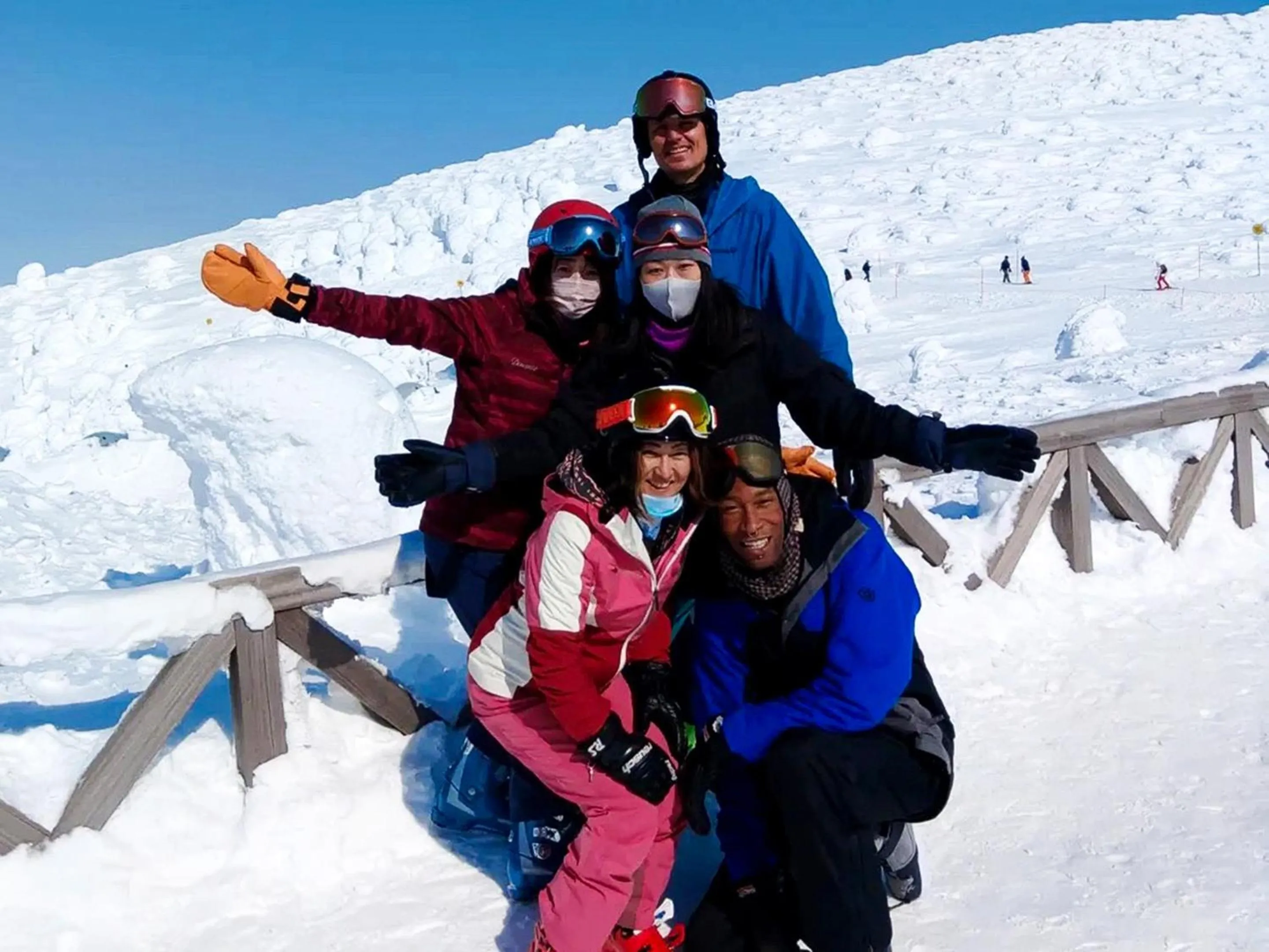 Ski School in Lodge Scole