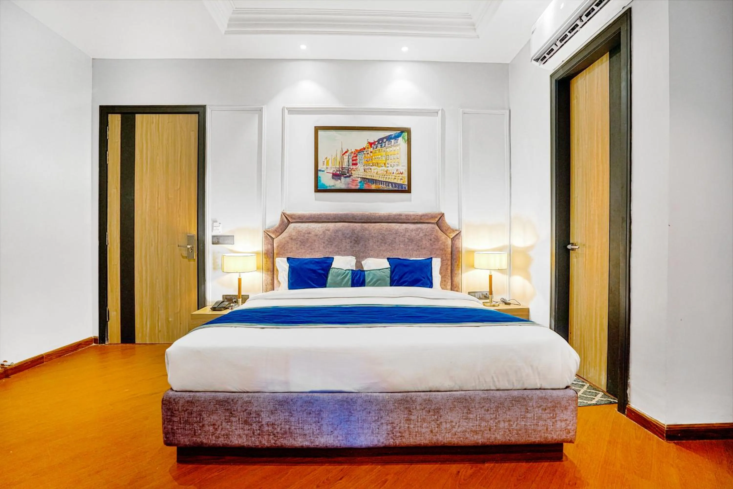 Photo of the whole room, Bed in Hotel Grand Cabbana By Levelup Hotels