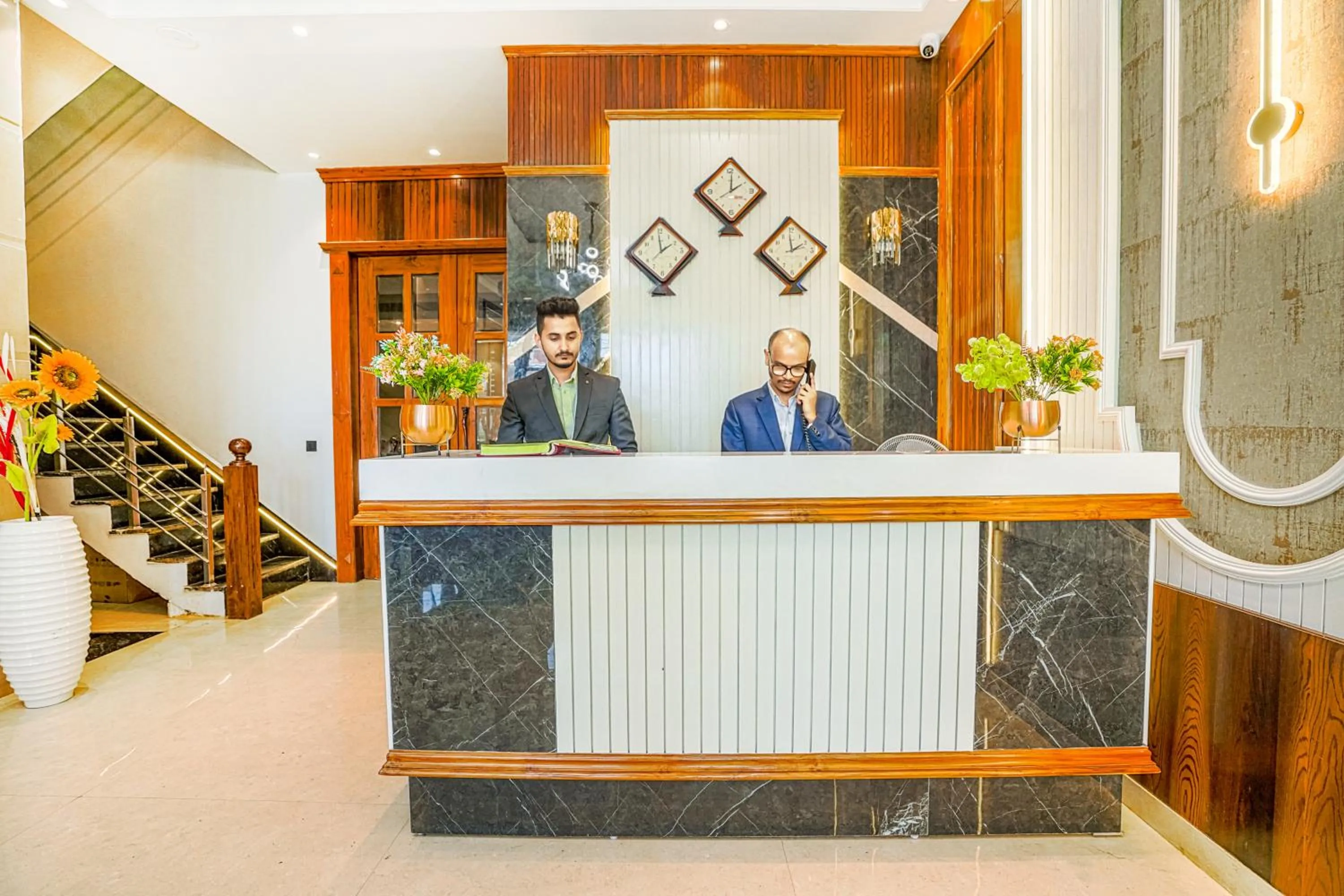 Staff in Hotel Grand Cabbana By Levelup Hotels