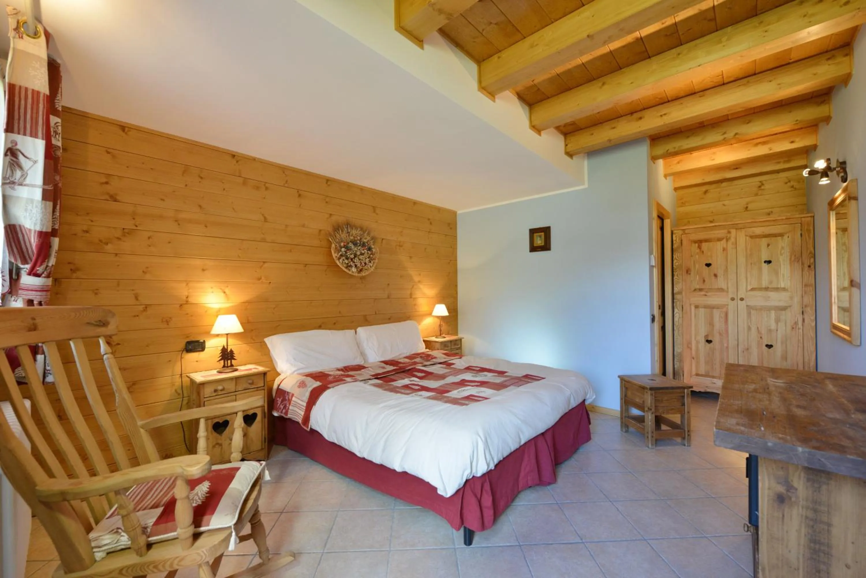 Bed in Hotel L'espoir