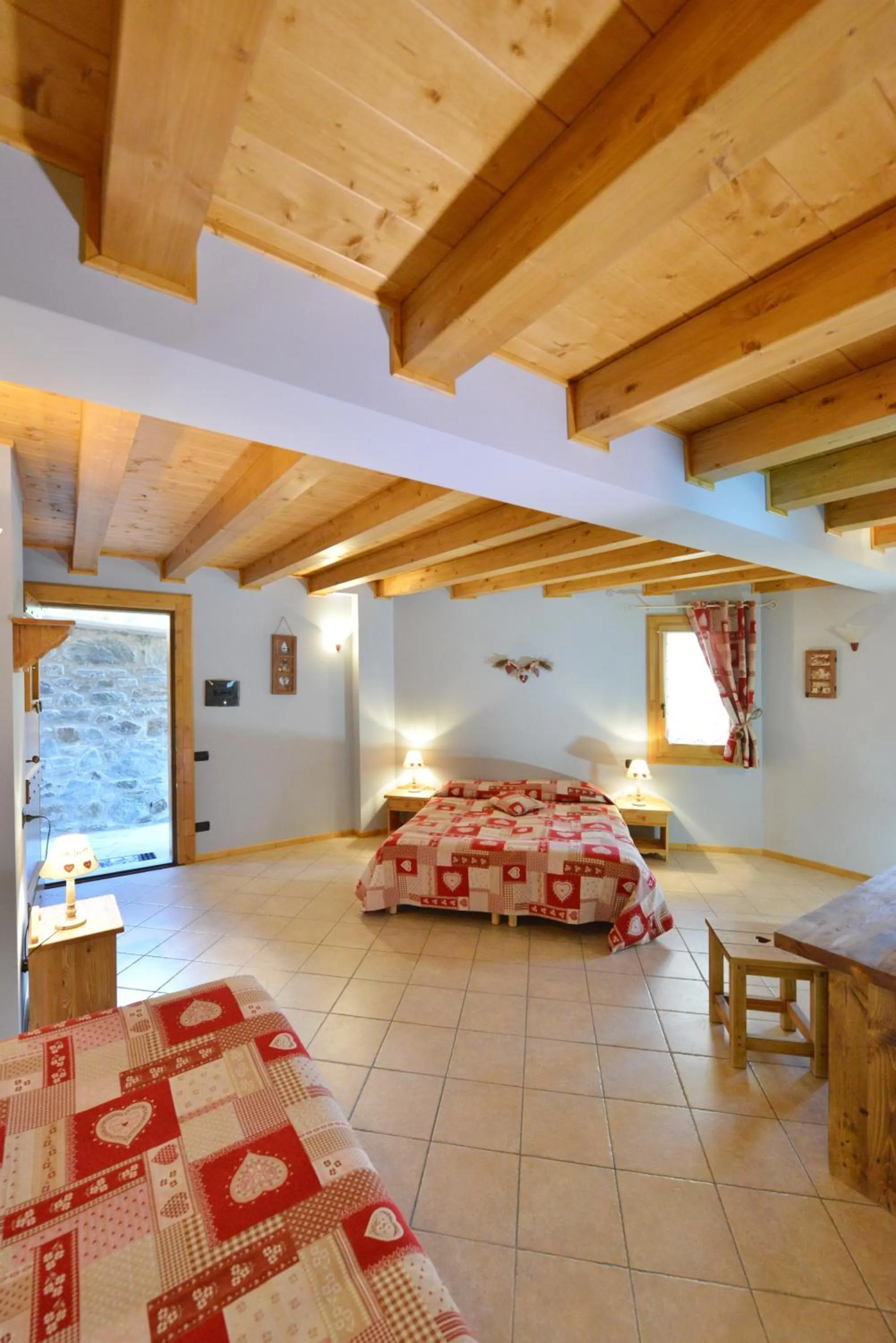 Bed in Hotel L'espoir