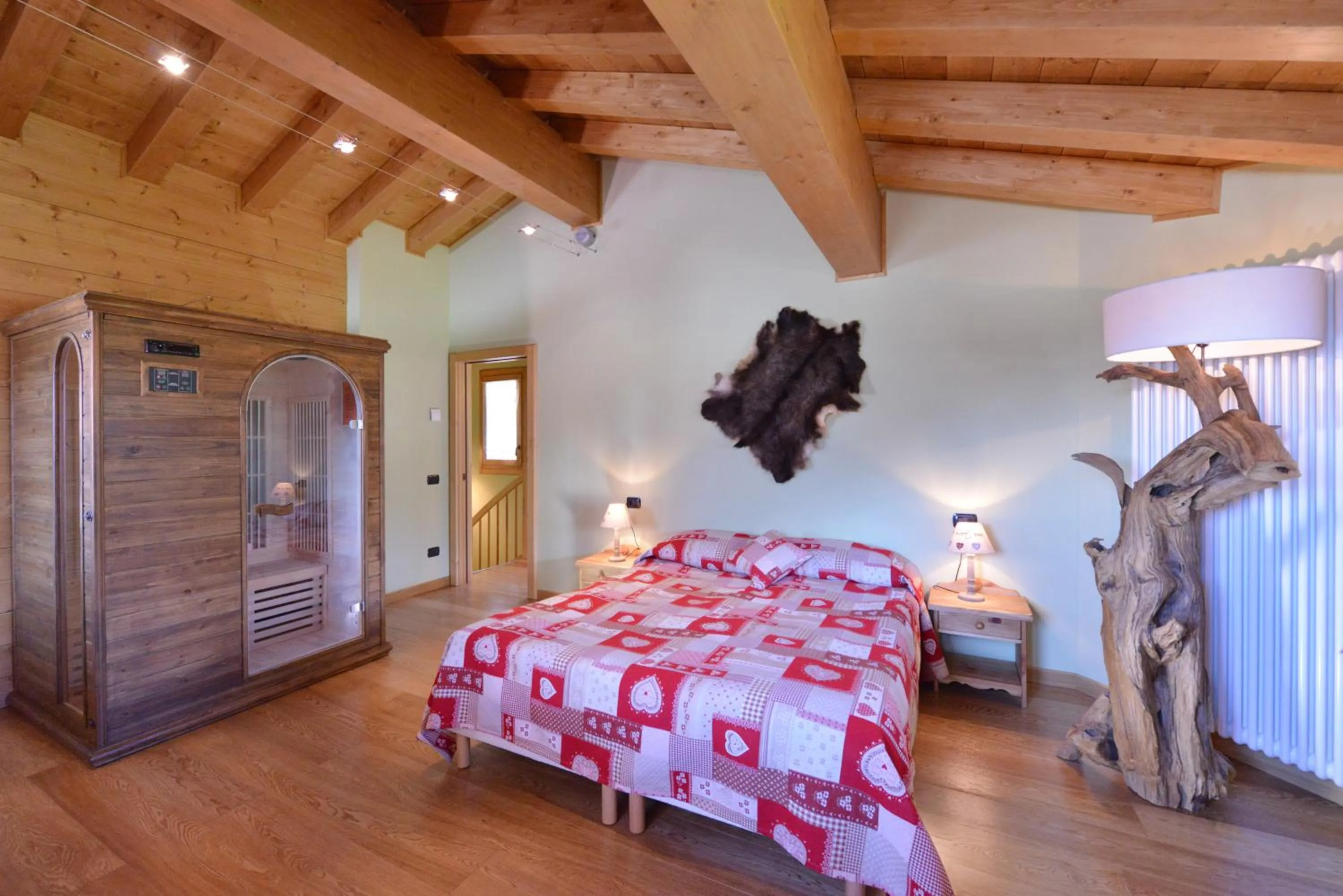 Bed in Hotel L'espoir