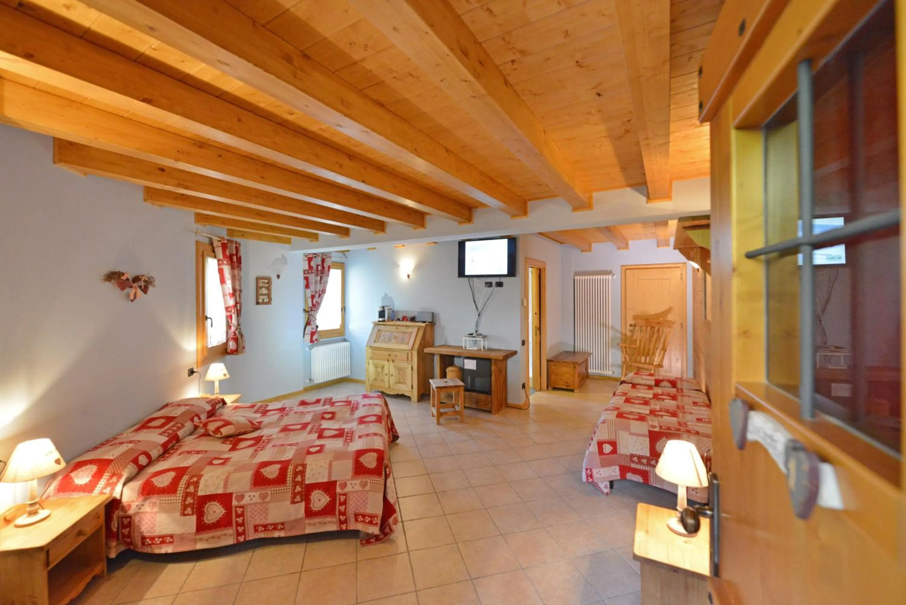 Bed in Hotel L'espoir