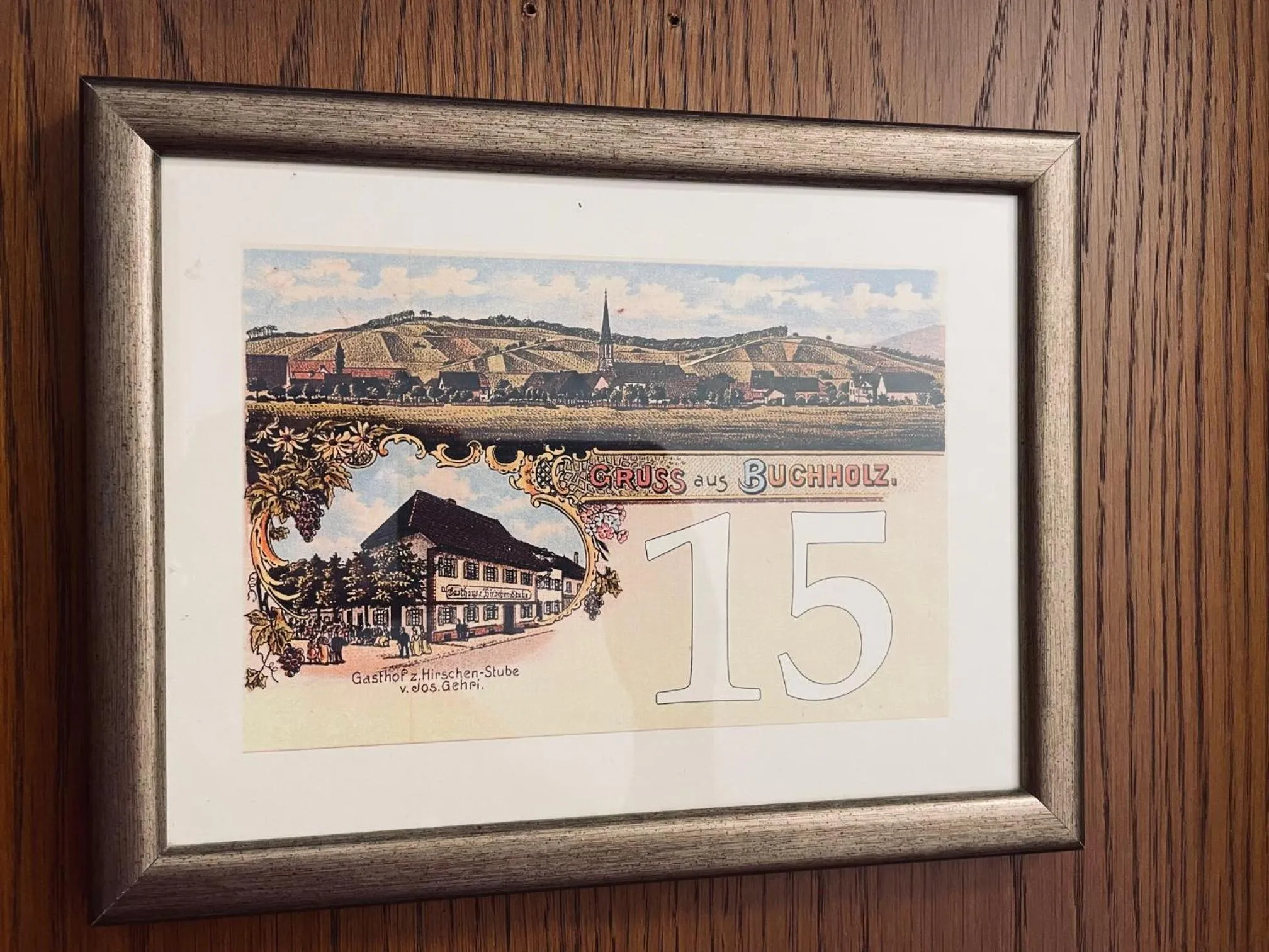 Decorative detail in Gasthaus Hirschenstube & Gästehaus Gehri