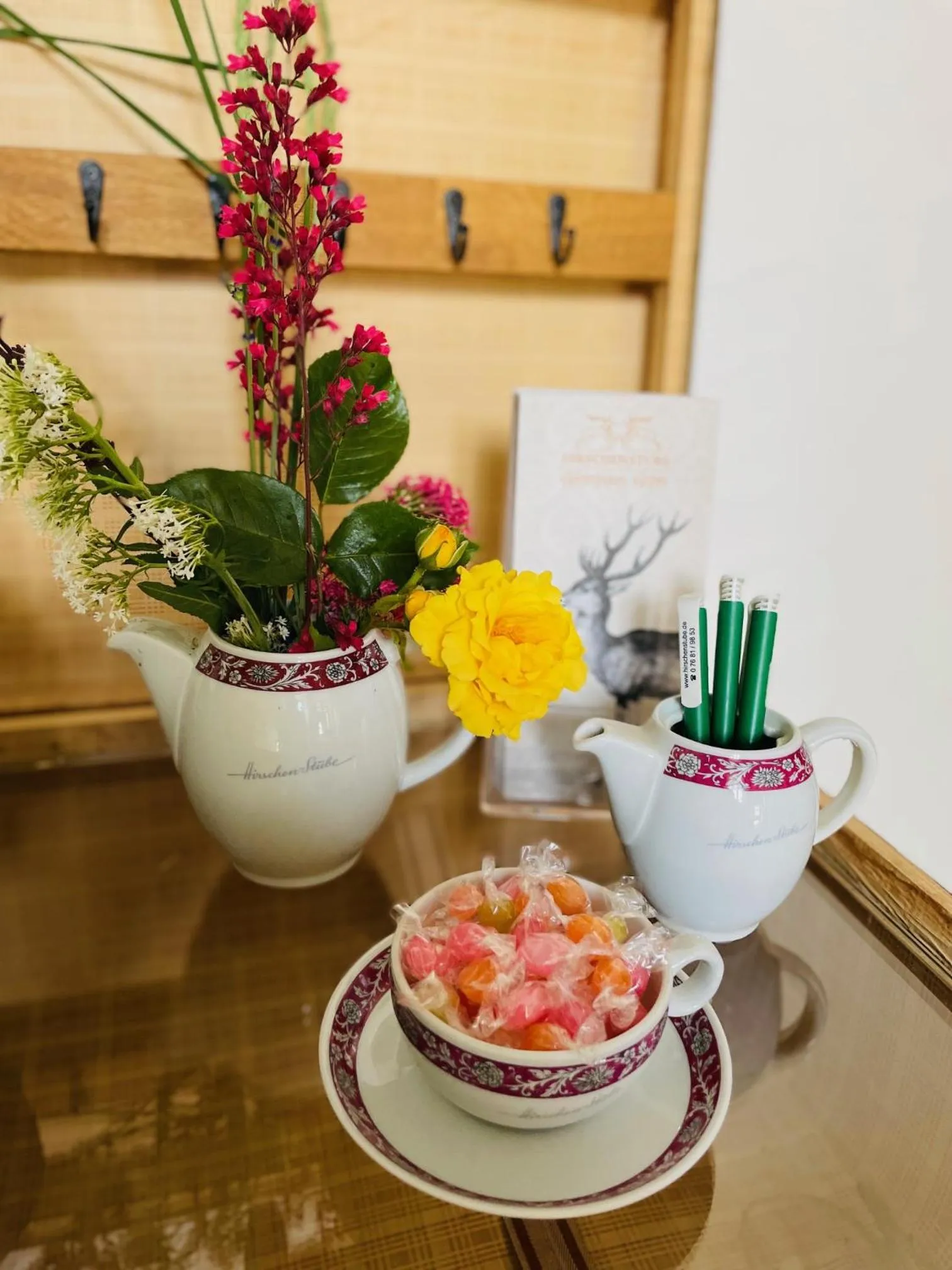 Decorative detail in Gasthaus Hirschenstube & Gästehaus Gehri