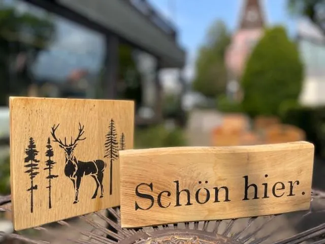 Decorative detail in Gasthaus Hirschenstube & Gästehaus Gehri