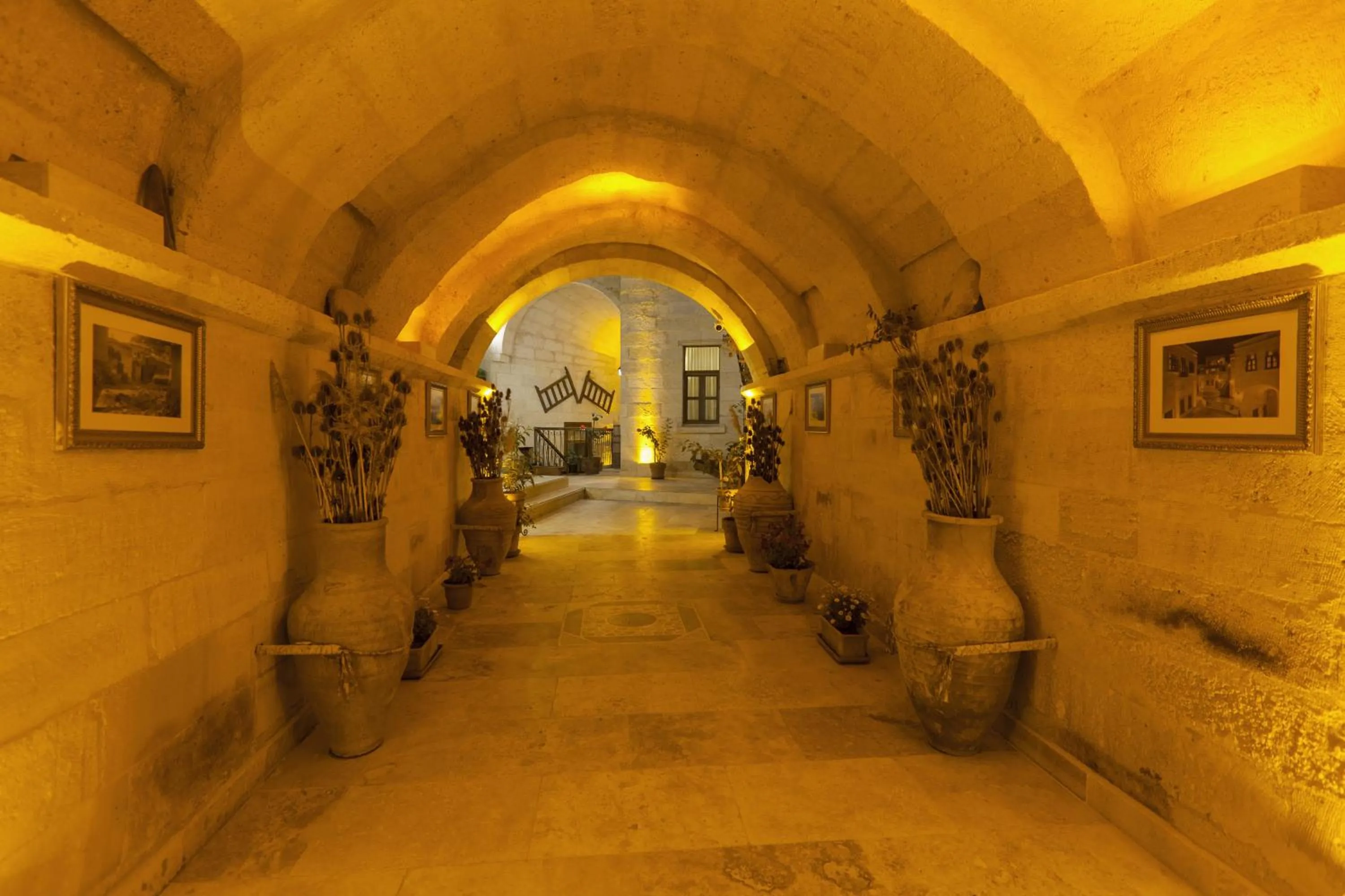 Facade/entrance in Magic Cave House