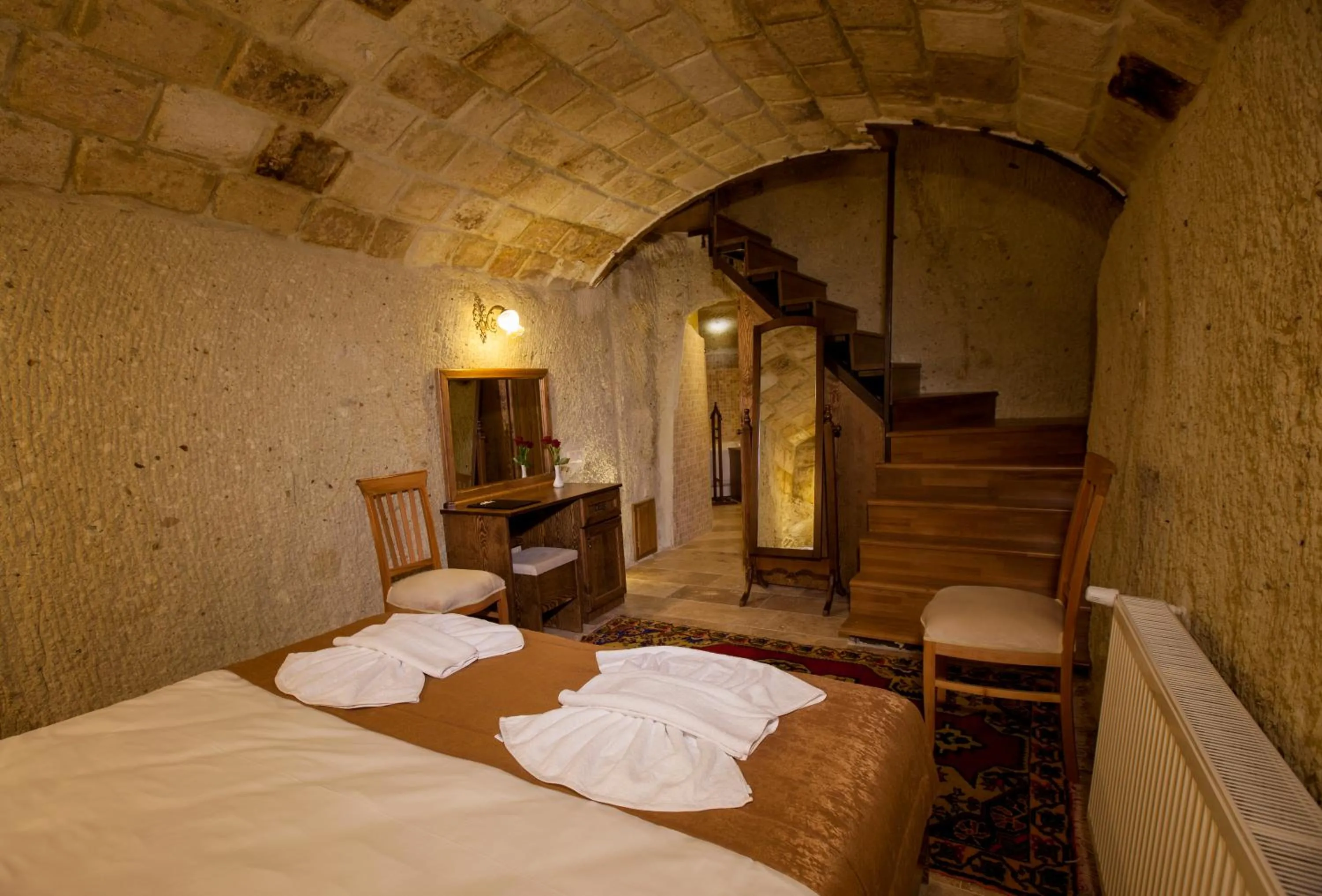 Decorative detail, Bed in Magic Cave House