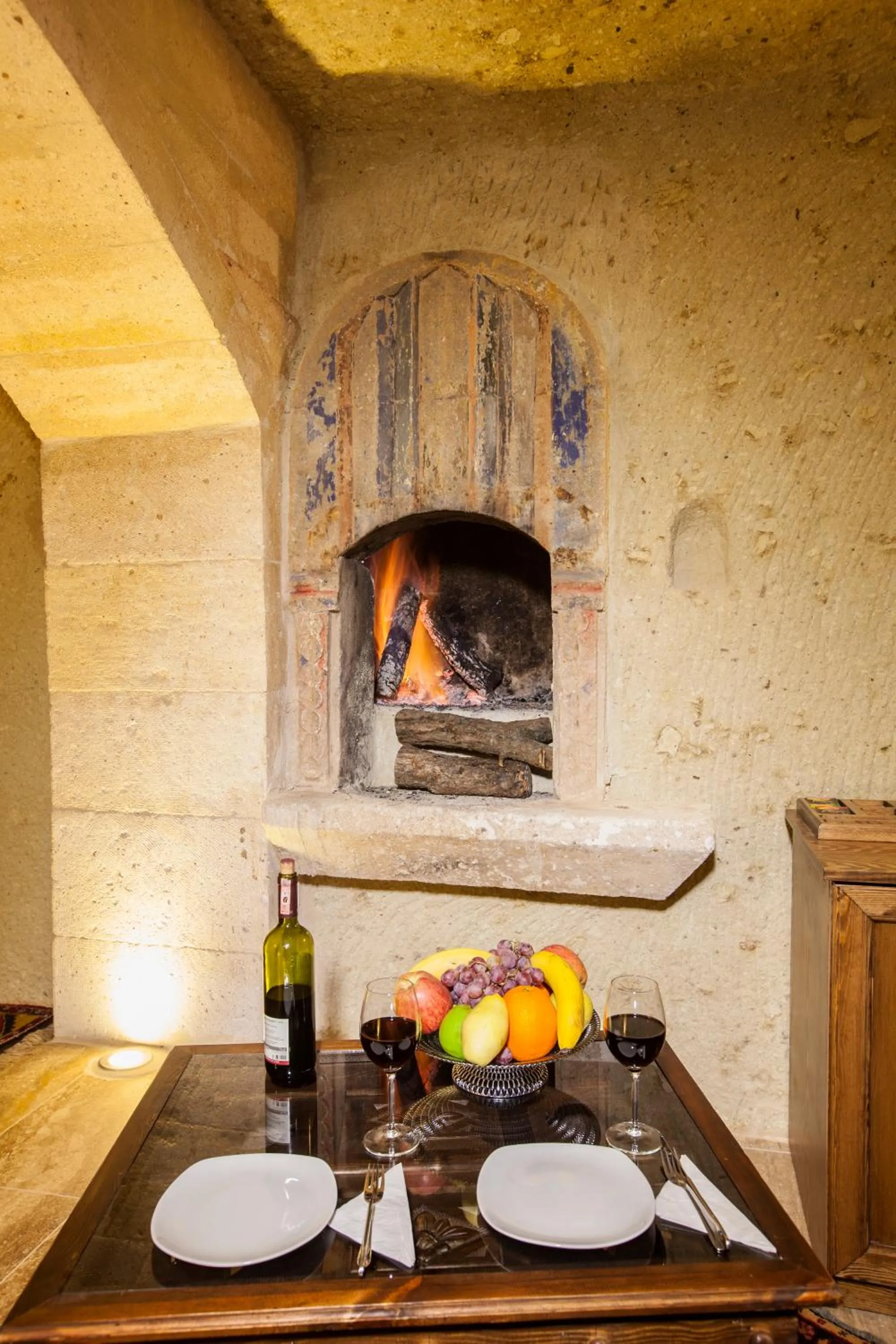 Decorative detail in Magic Cave House