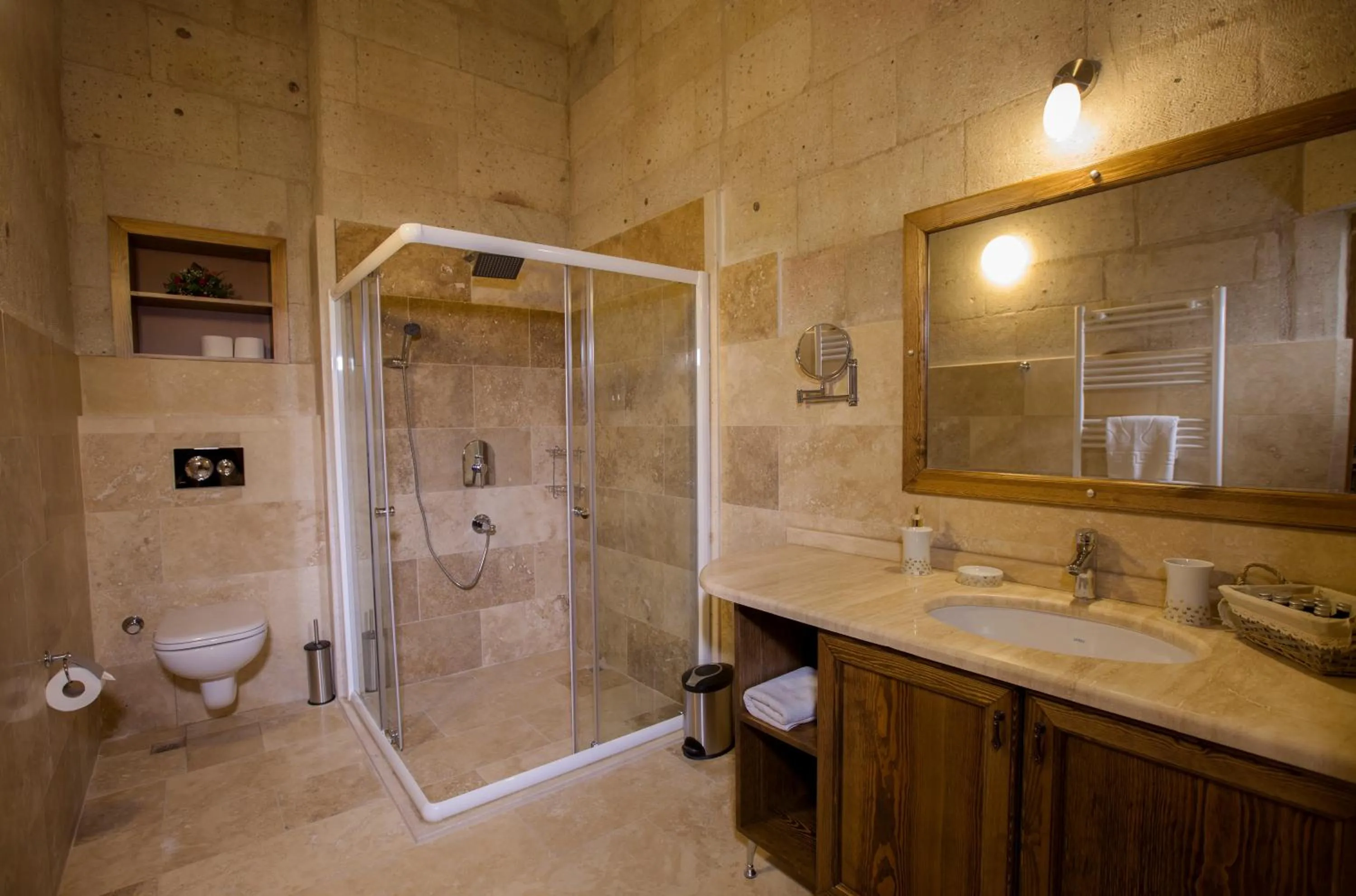 Bathroom in Magic Cave House
