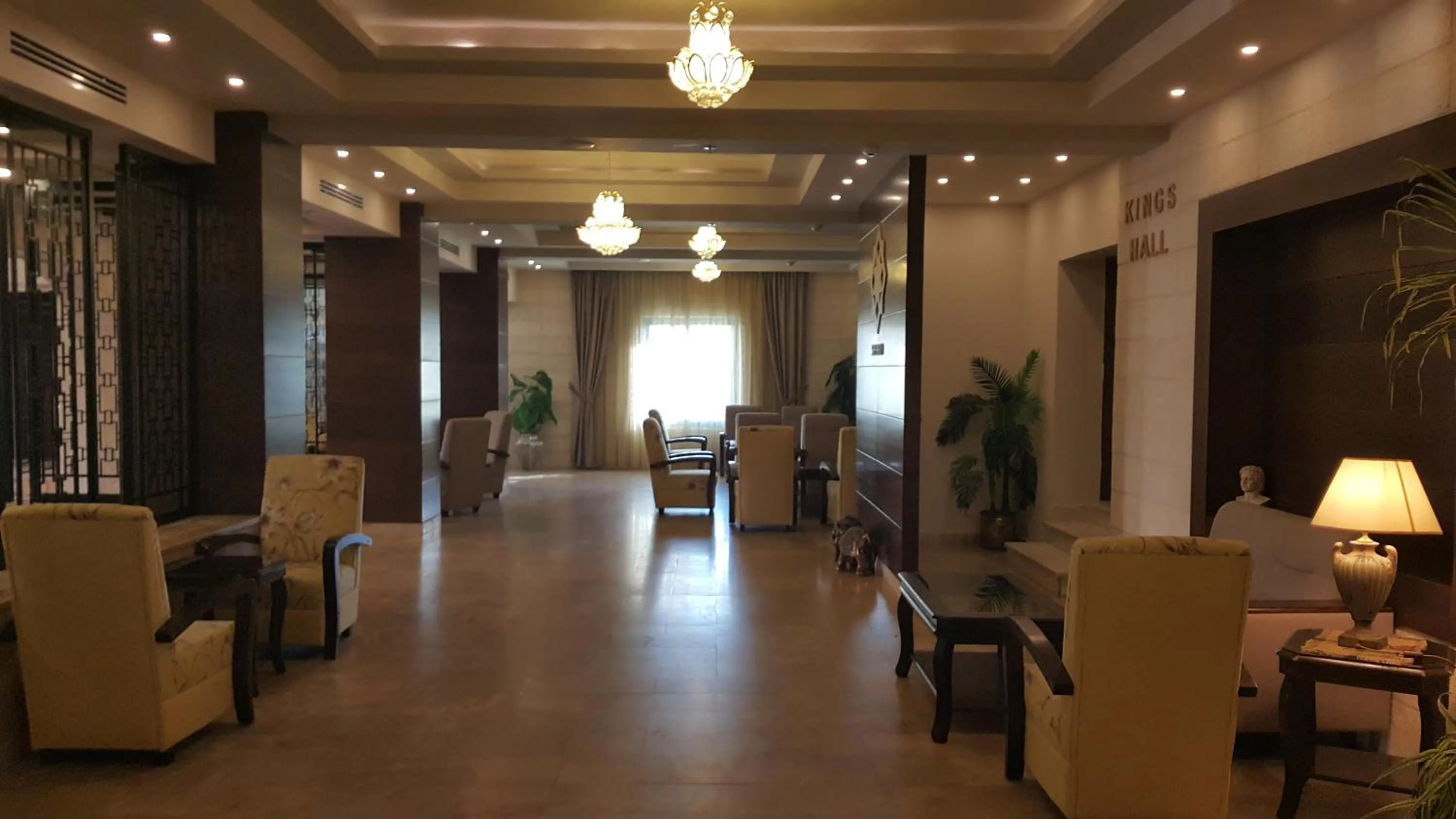 Seating area in Shepherd Hotel