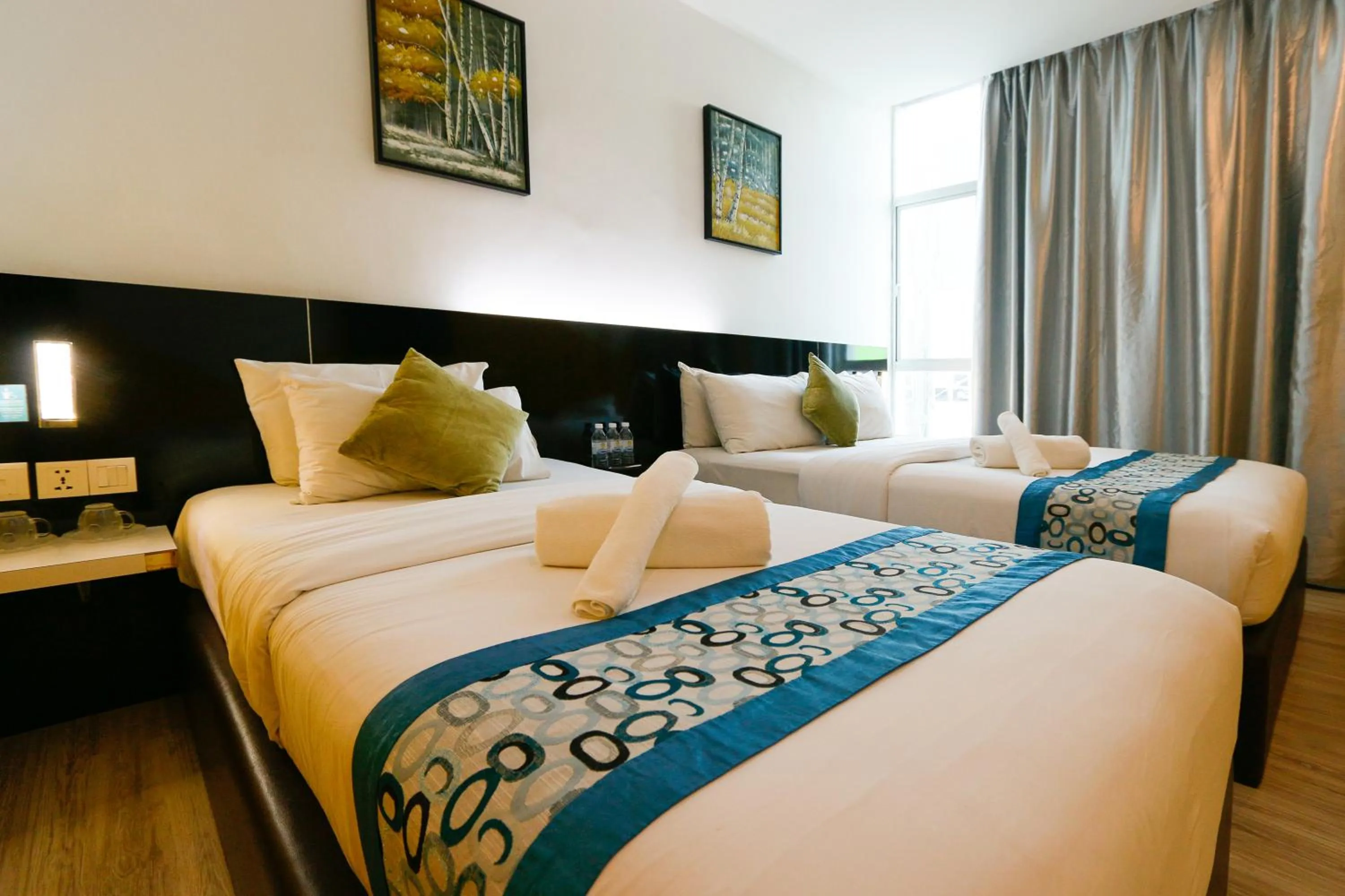 Bed in Golden Roof Hotel Ampang Ipoh