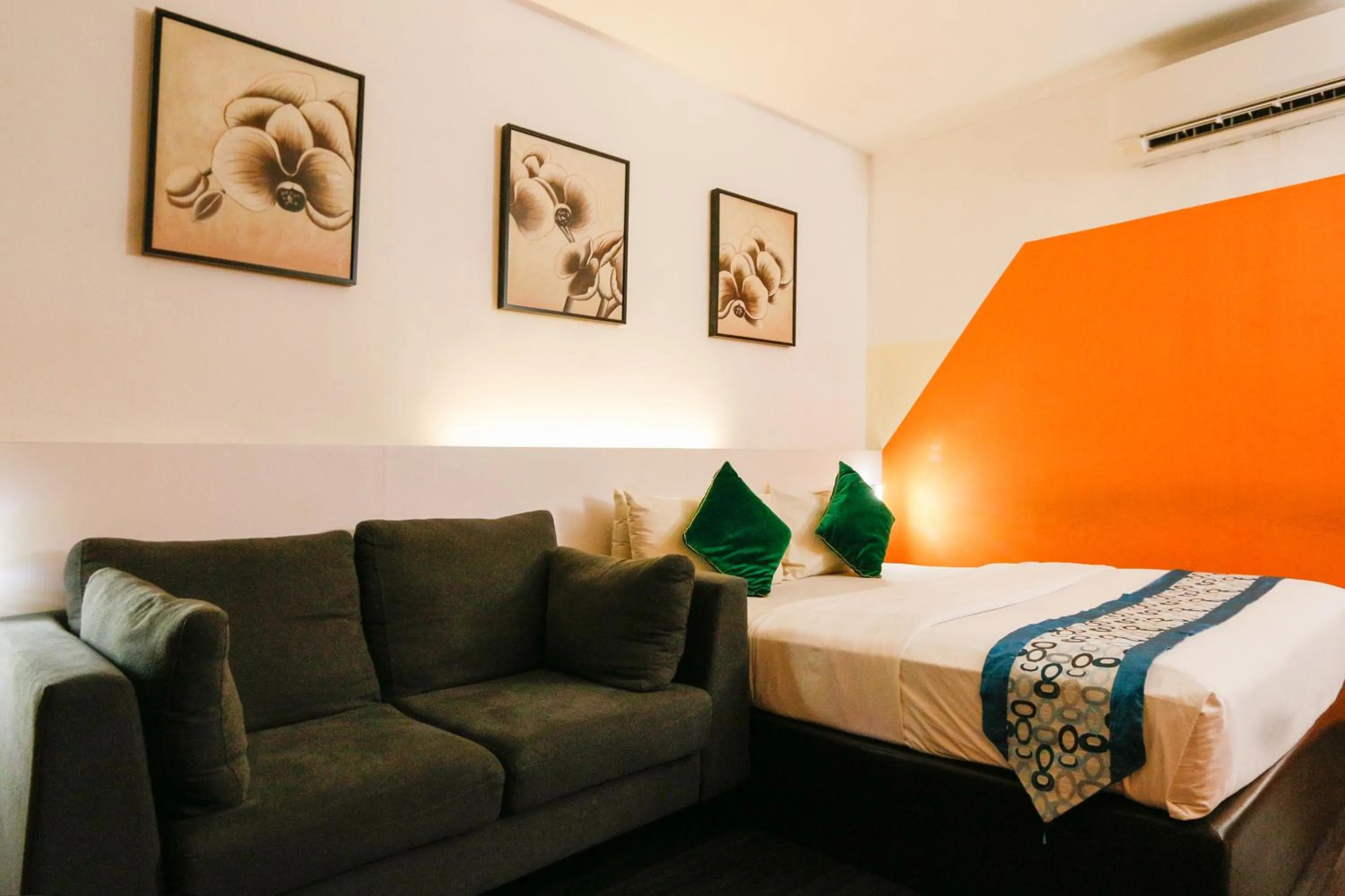 Bed in Golden Roof Hotel Ampang Ipoh