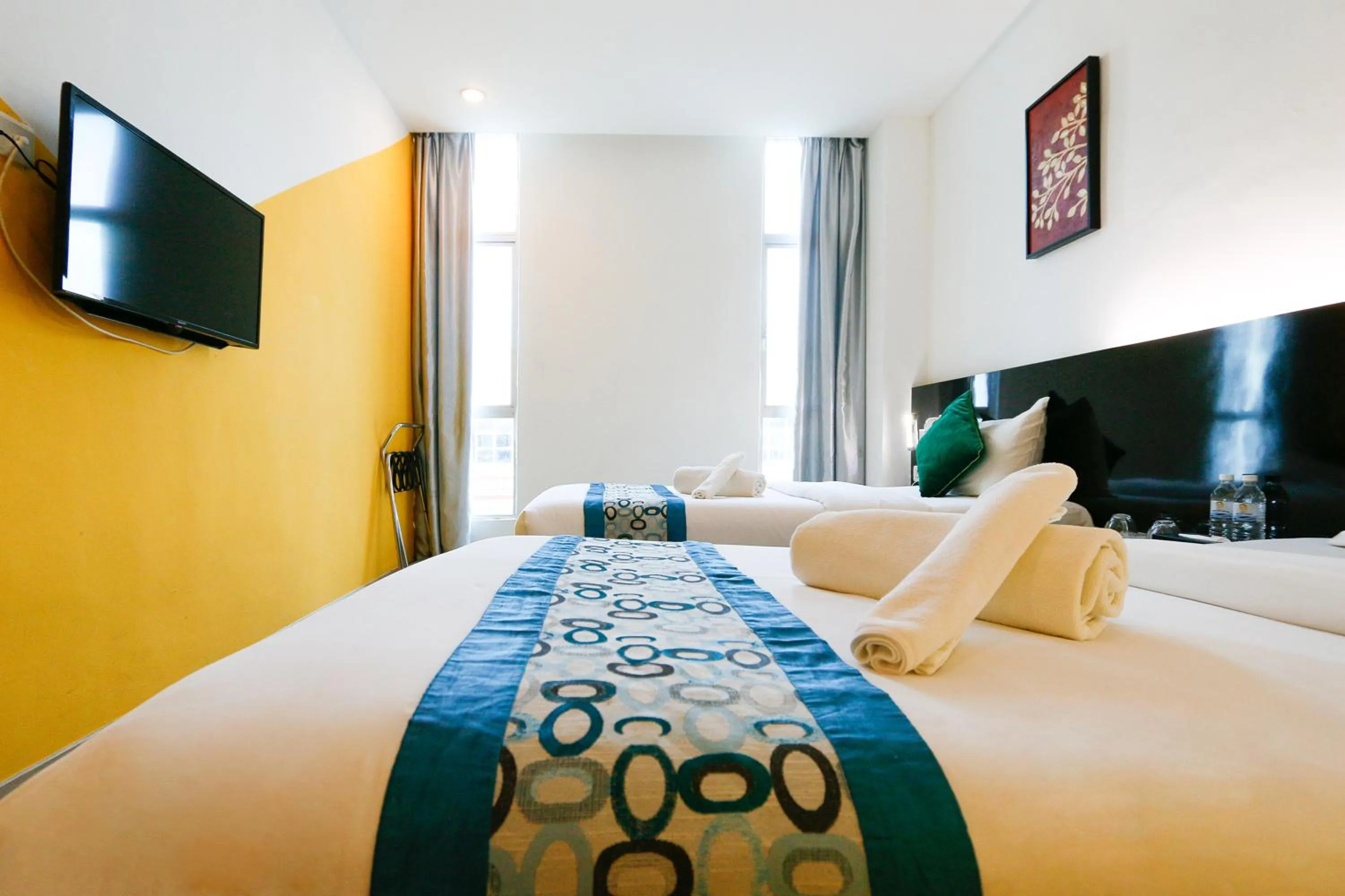 Bed in Golden Roof Hotel Ampang Ipoh