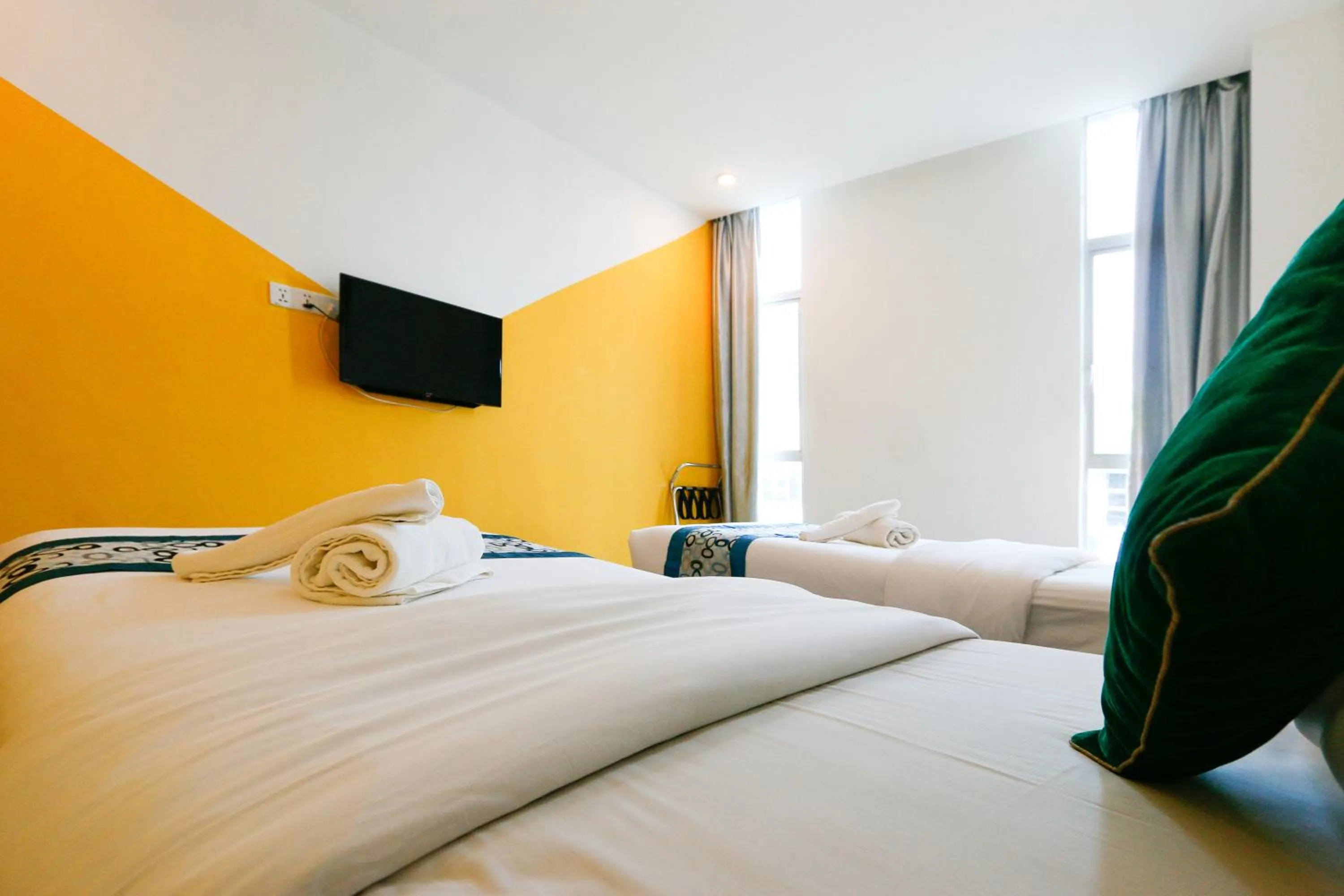 Bed in Golden Roof Hotel Ampang Ipoh