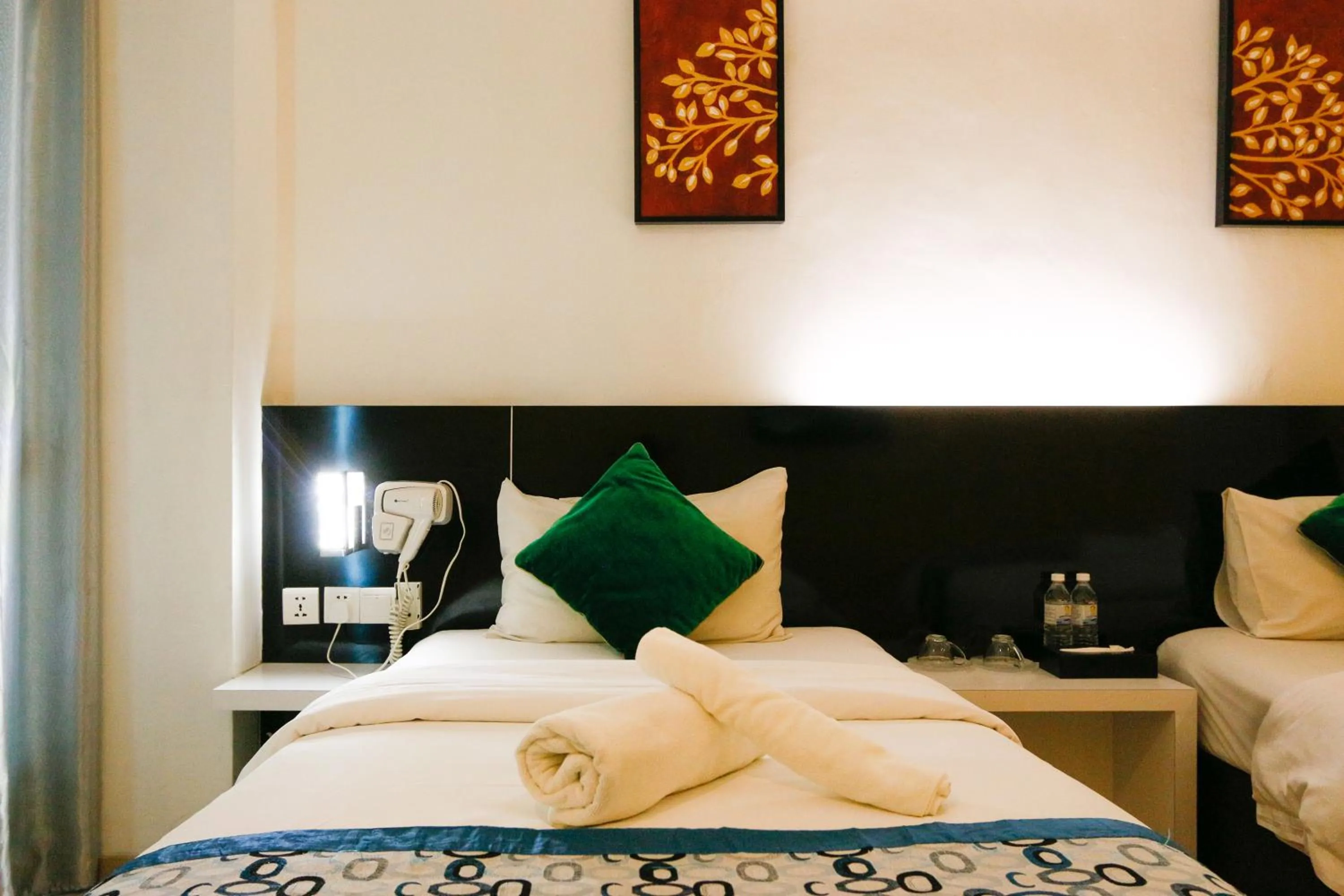 Bed in Golden Roof Hotel Ampang Ipoh