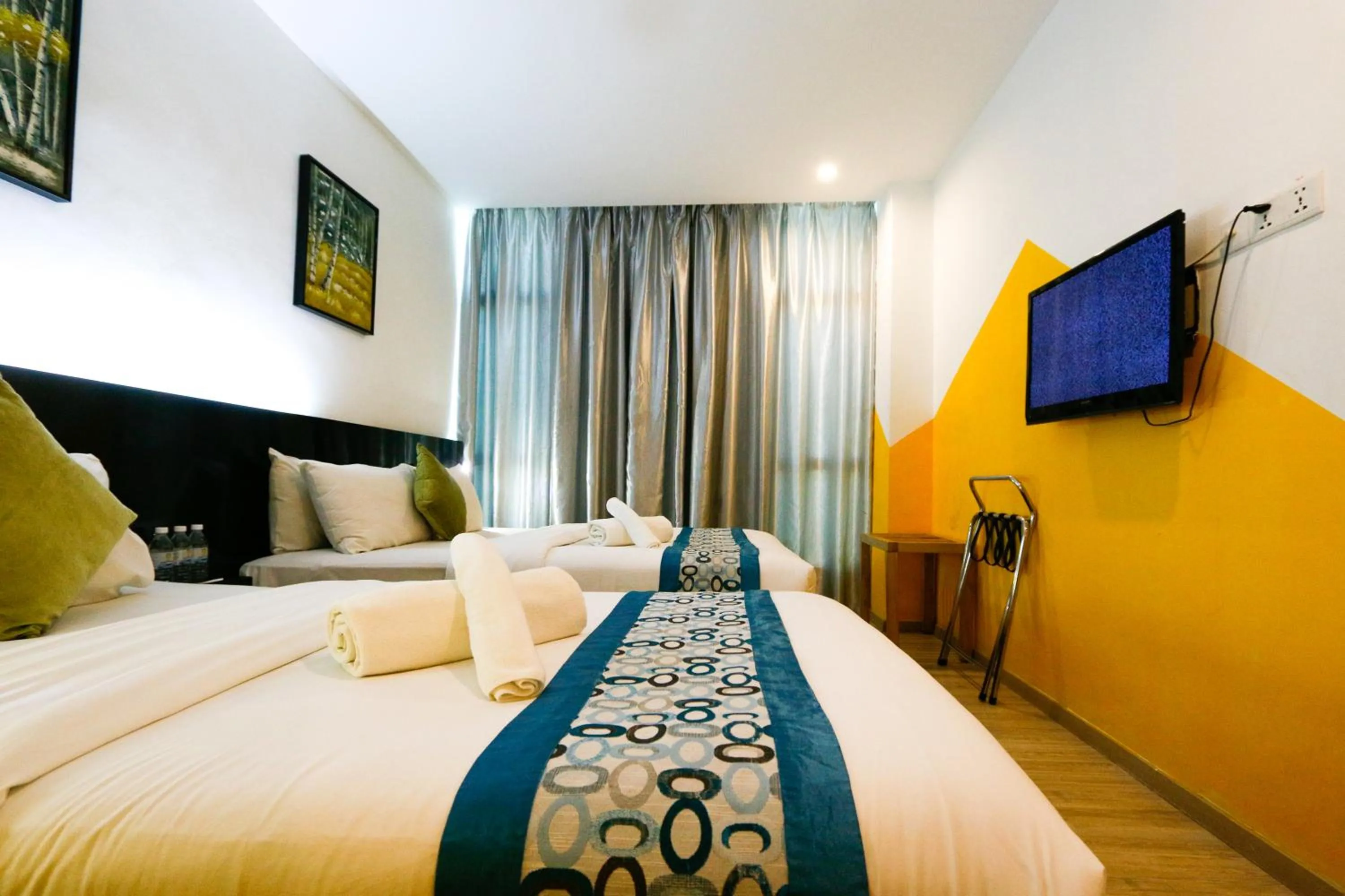 Bed in Golden Roof Hotel Ampang Ipoh