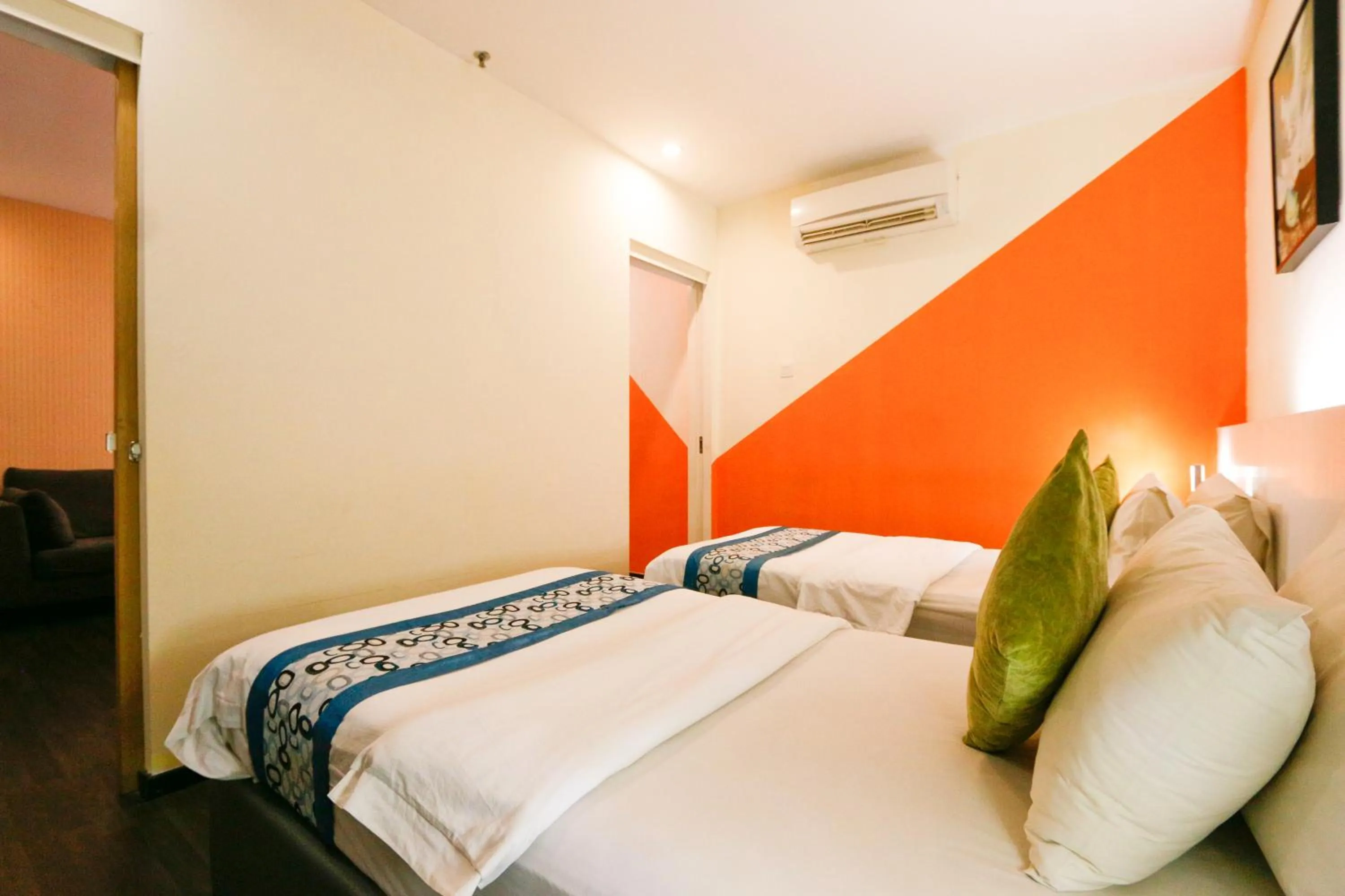 Bed in Golden Roof Hotel Ampang Ipoh