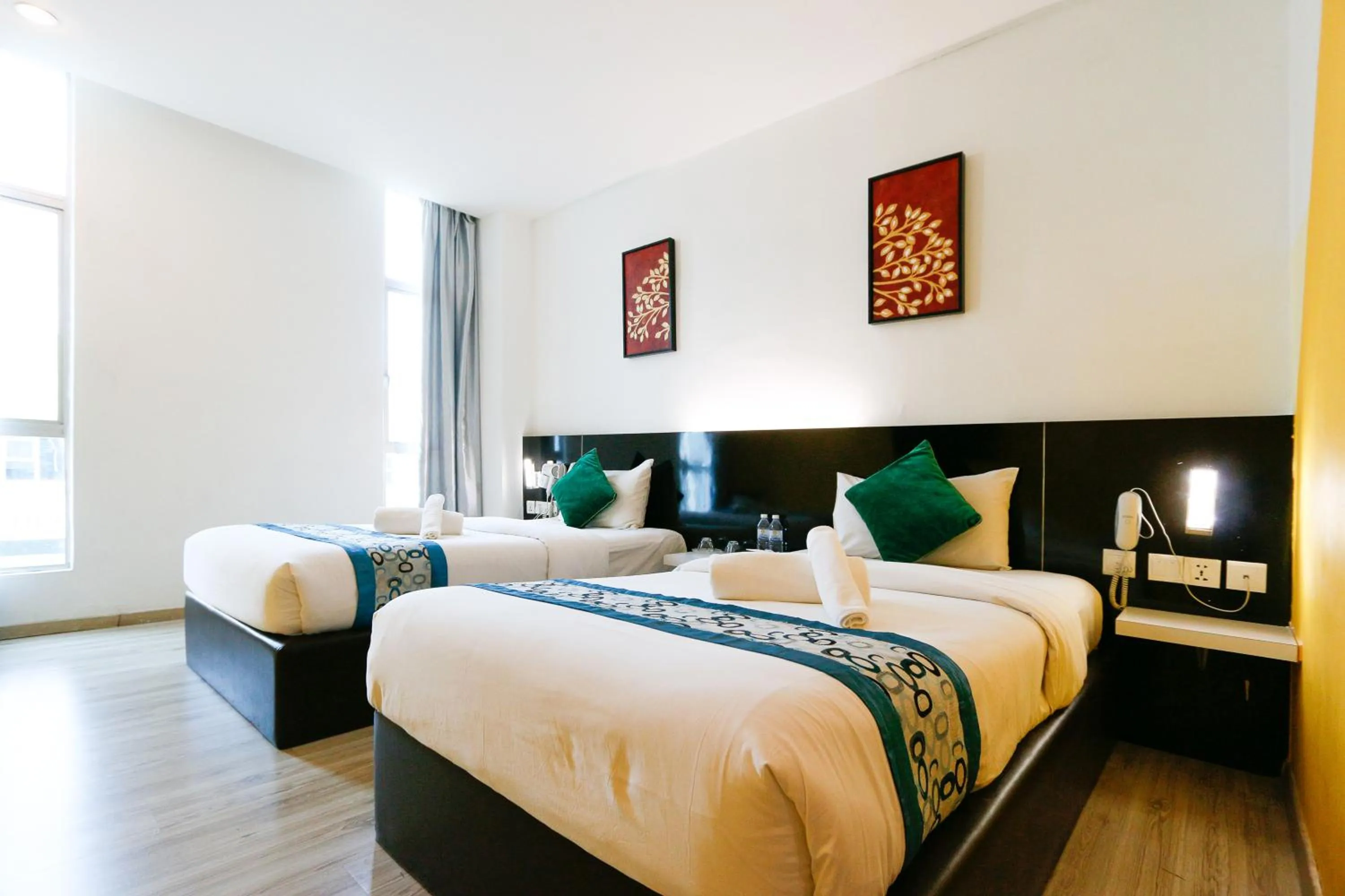 Bed in Golden Roof Hotel Ampang Ipoh