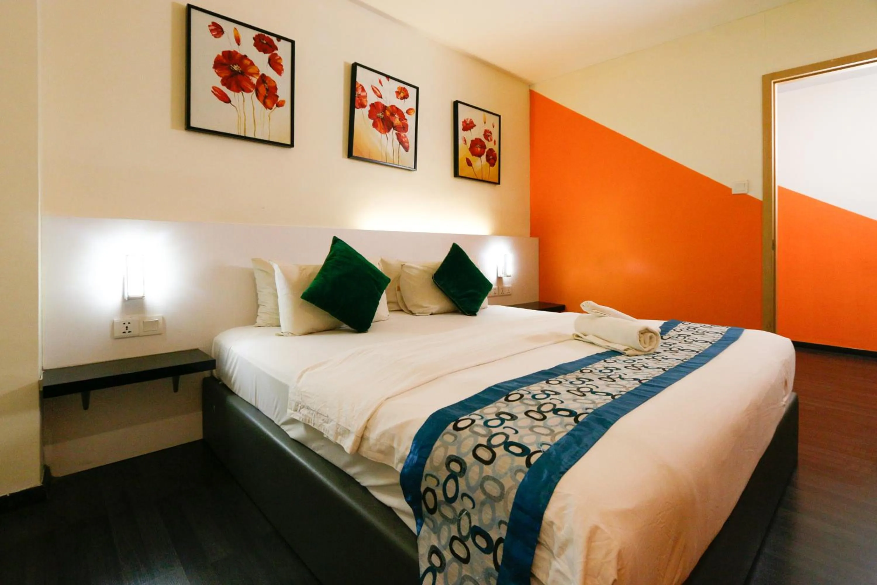 Bed in Golden Roof Hotel Ampang Ipoh