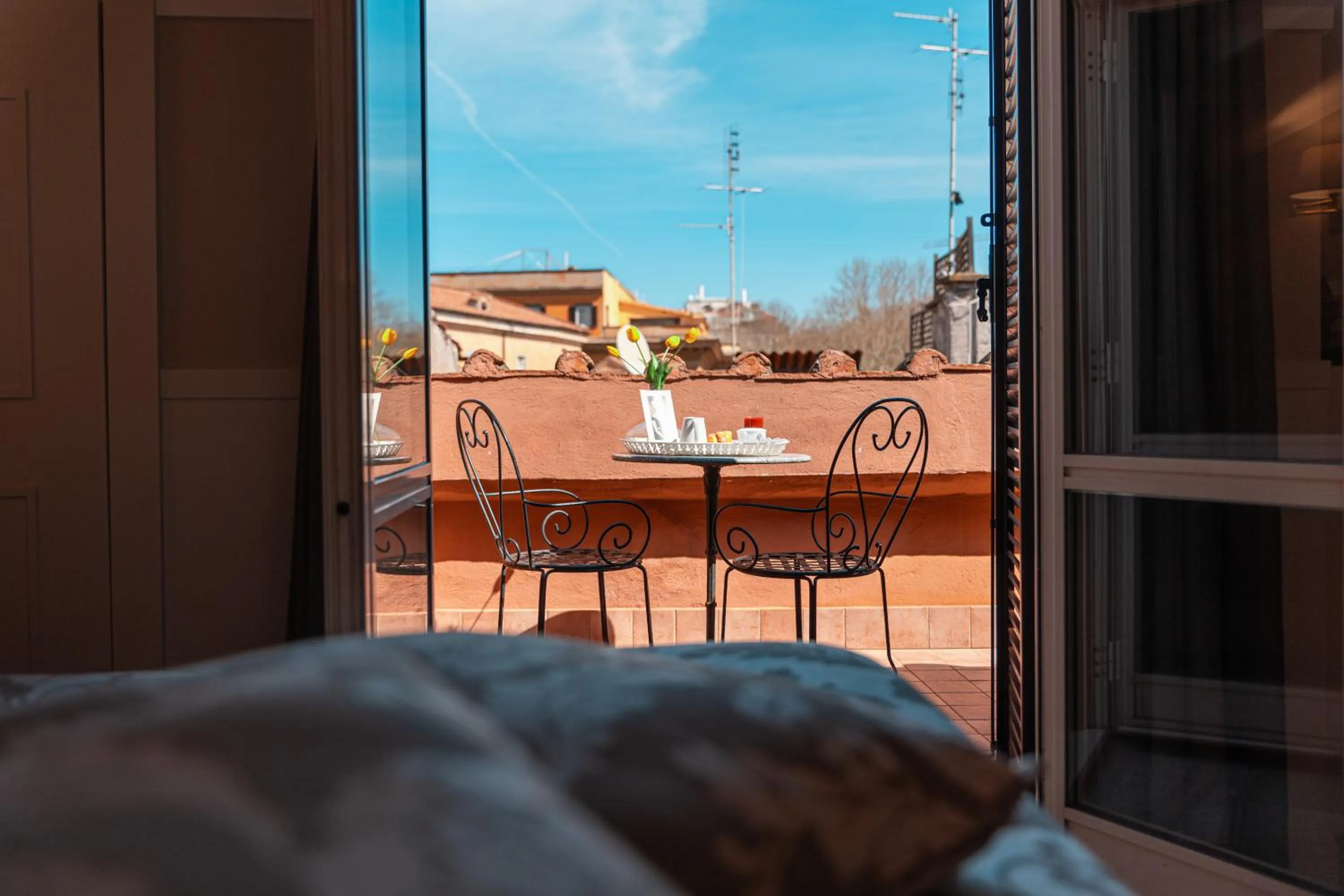 Balcony/Terrace in Hotel Modigliani