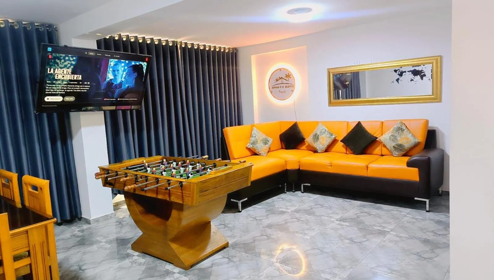 Living room in Apartamentos "APPART D'ELIETTE"