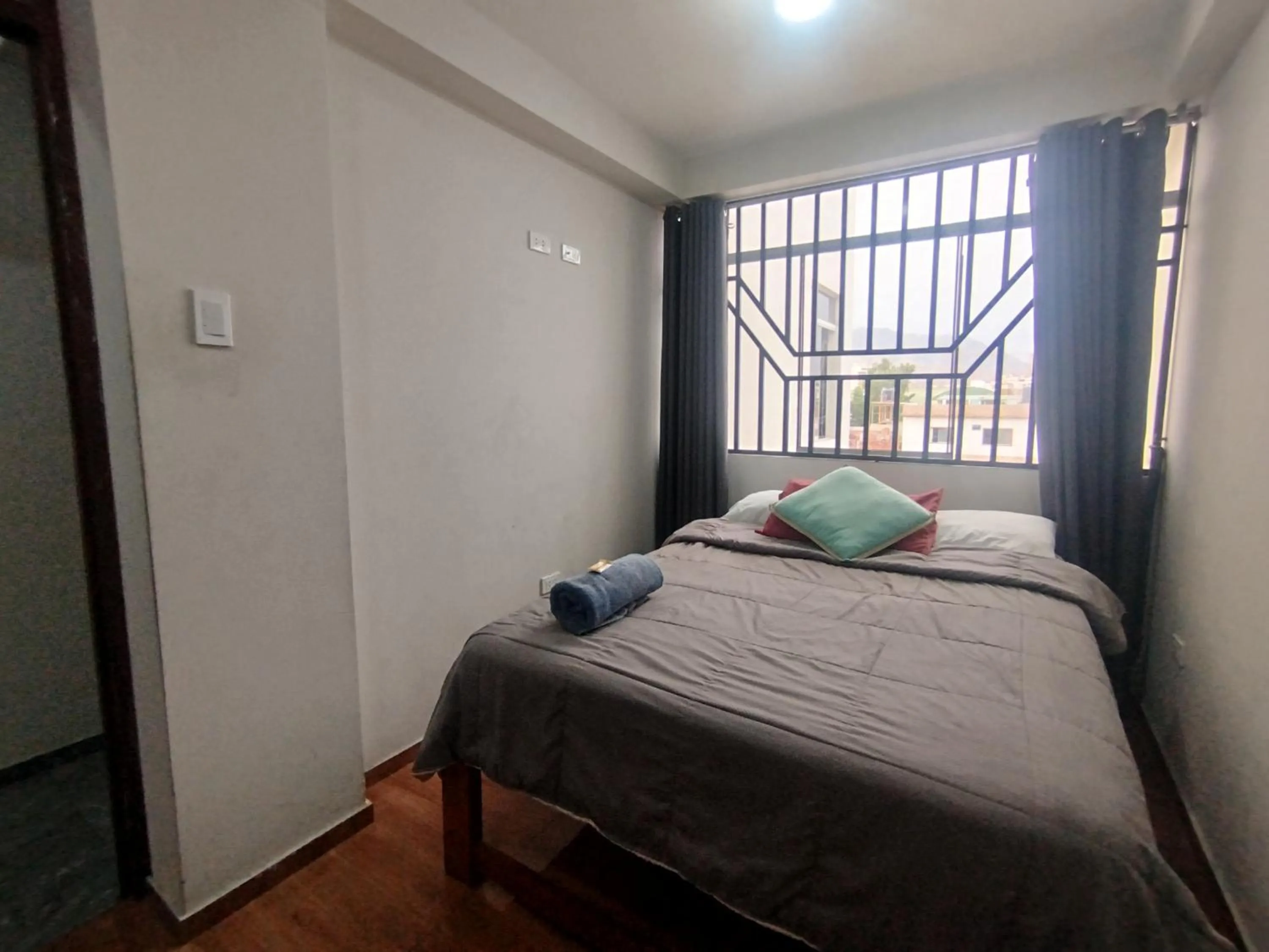 Bedroom, Bed in Apartamentos "APPART D'ELIETTE"