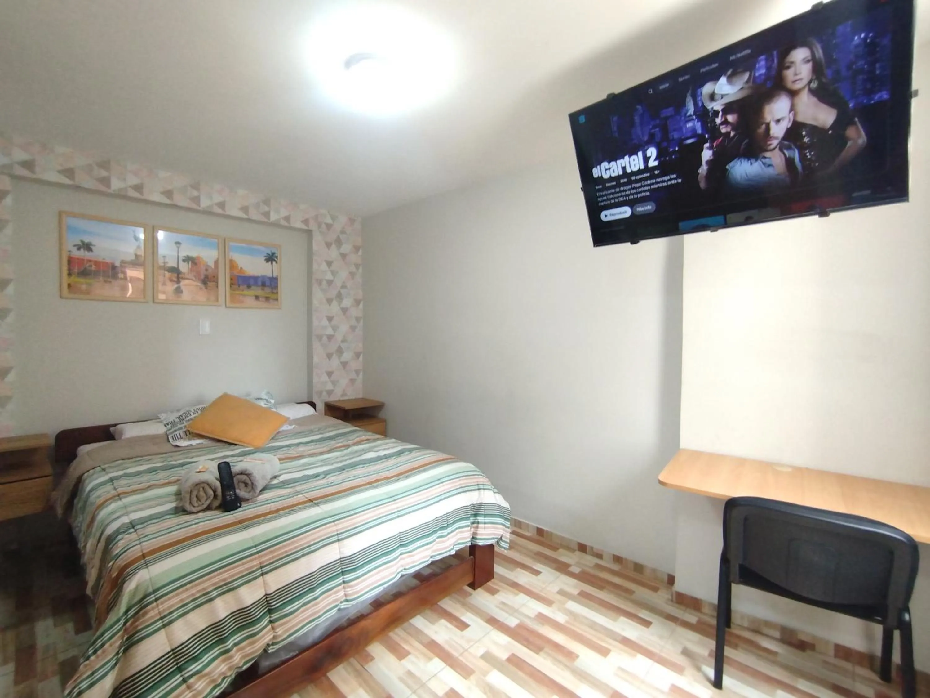 Bedroom, Bed in Apartamentos "APPART D'ELIETTE"