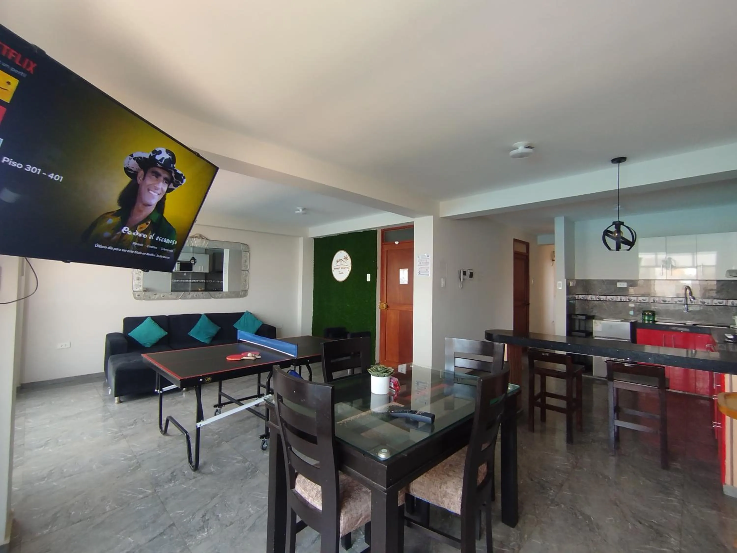 Dining area in Apartamentos "APPART D'ELIETTE"