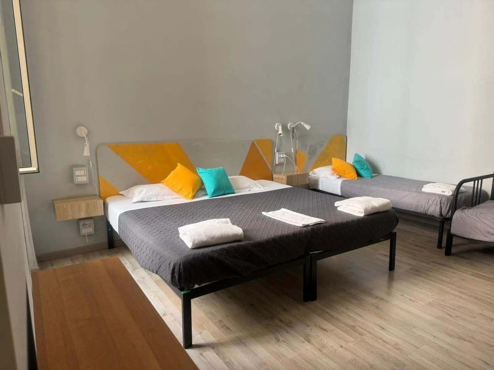 Bed in Hotel Big Bang