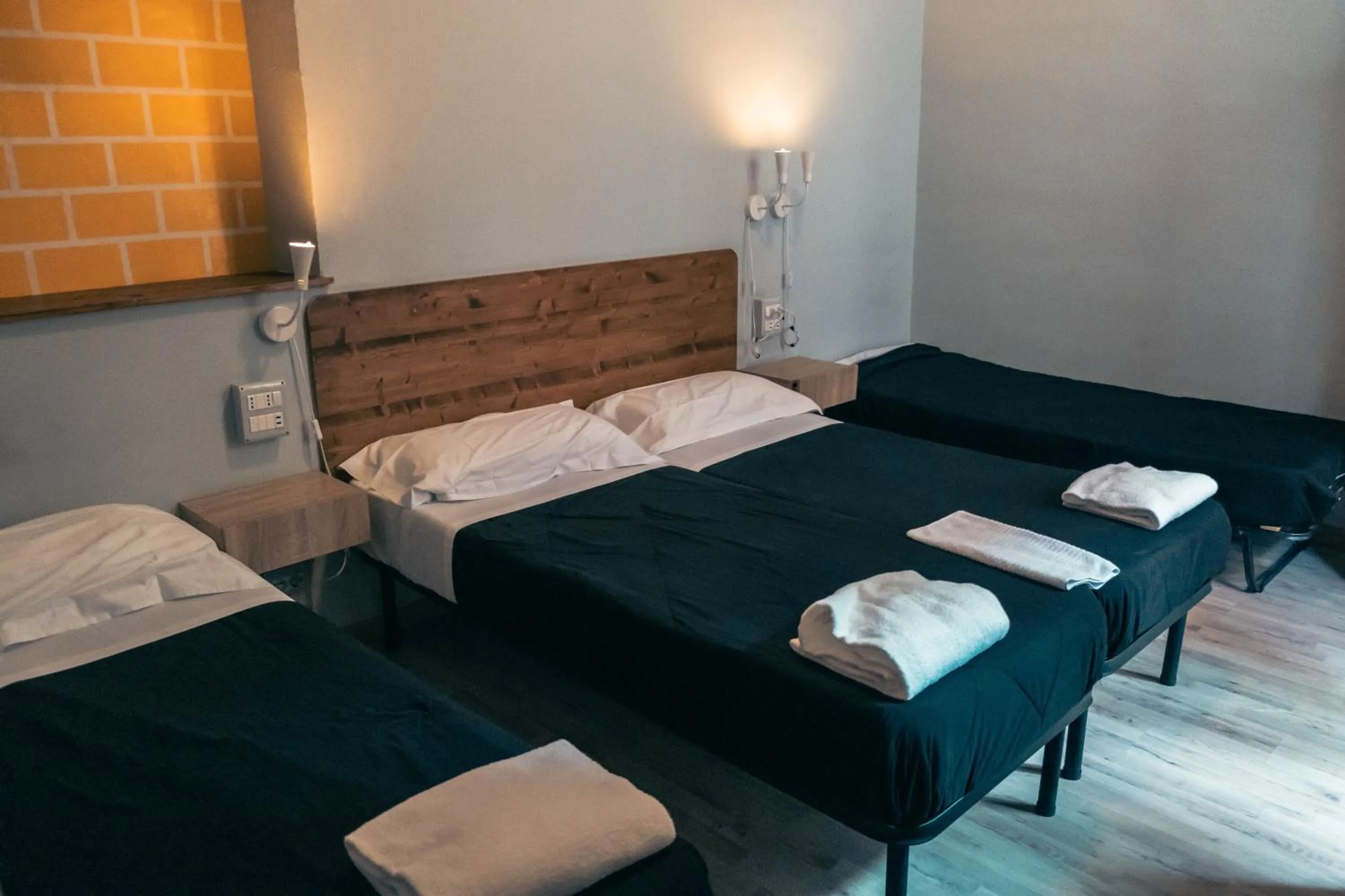 Bed in Hotel Big Bang