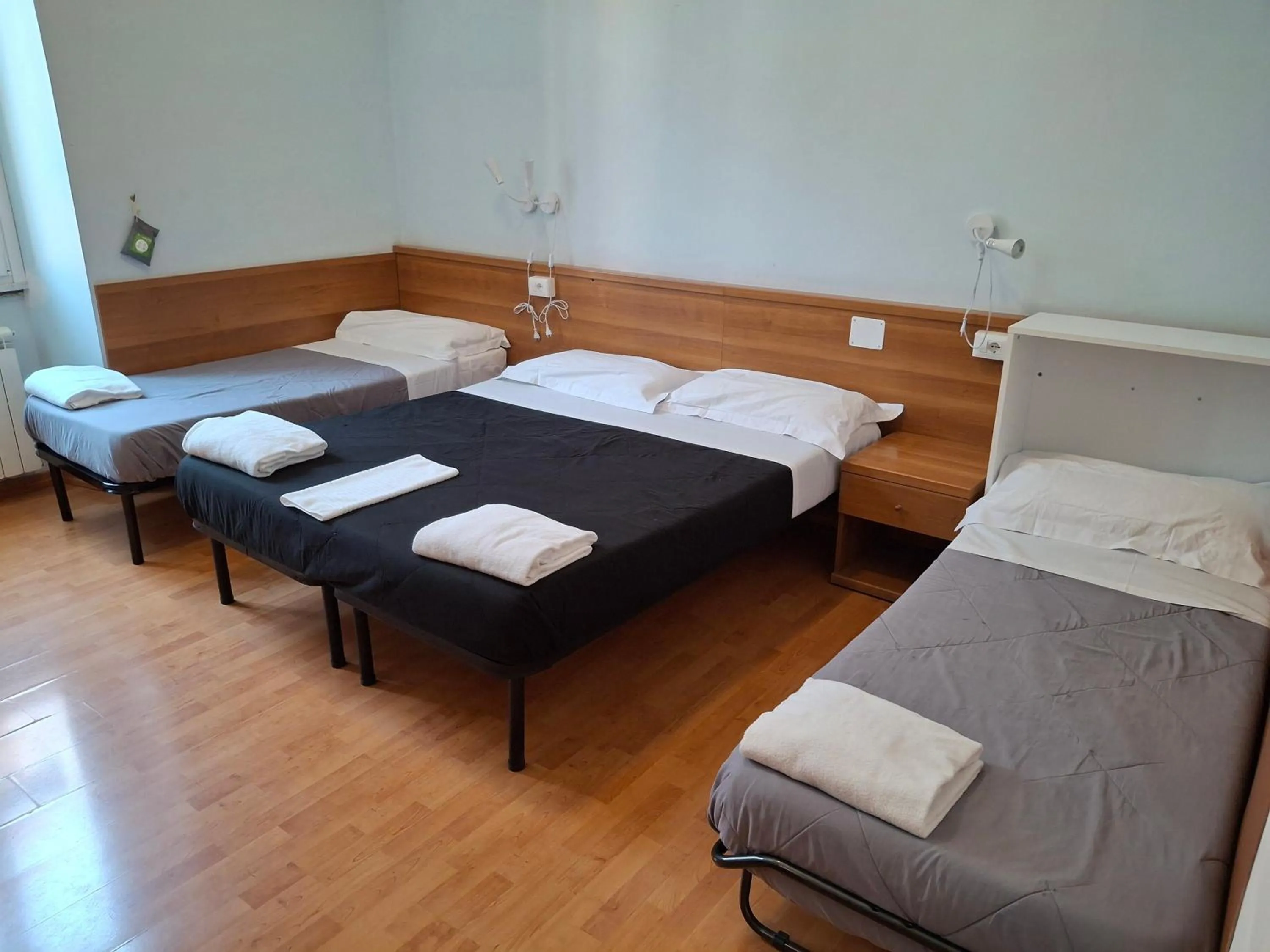 Bed in Hotel Big Bang