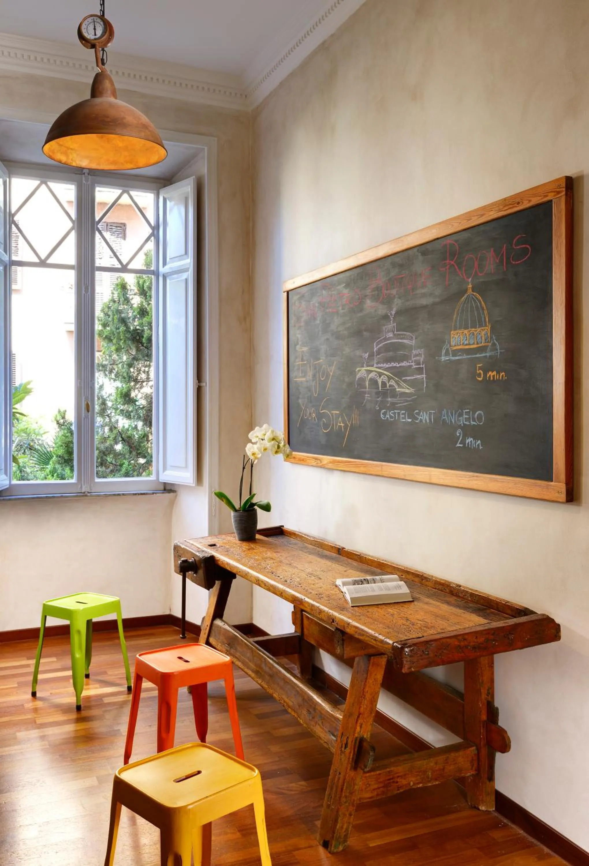 Lobby or reception in San Pietro Boutique Rooms