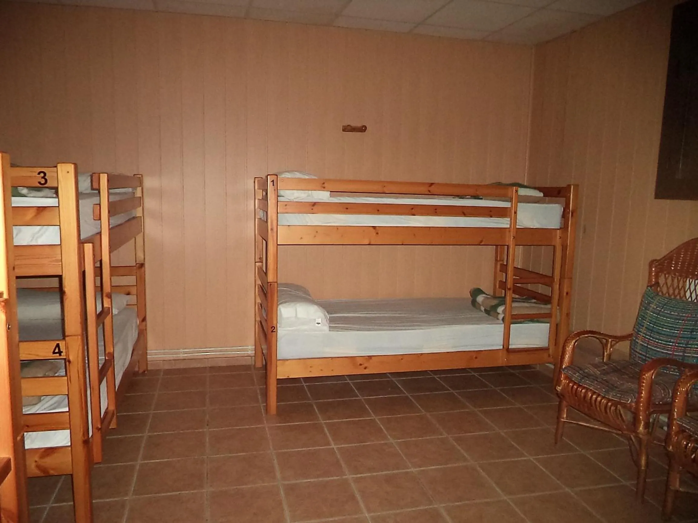 bunk bed, Bed in Albergue de Peregrinos A Santiago