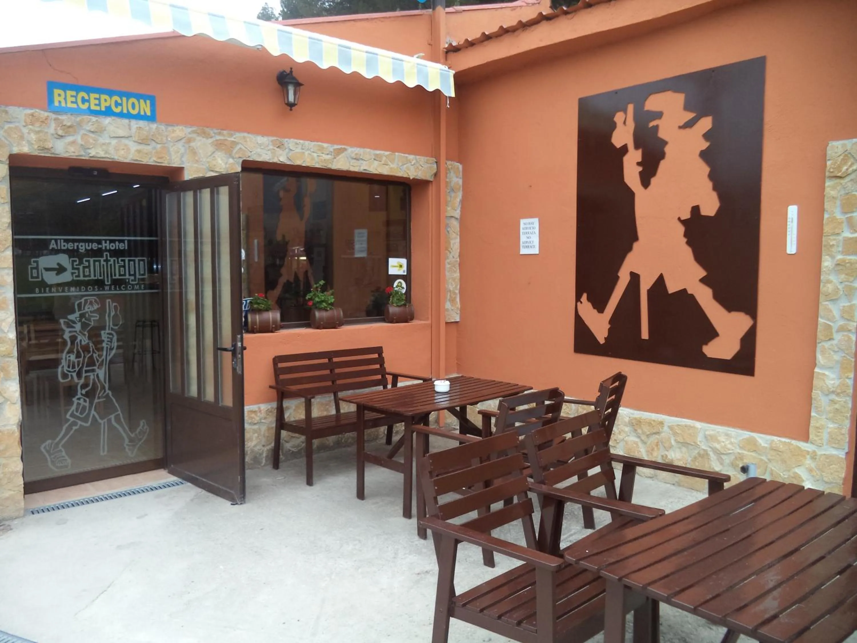 Property logo or sign in Albergue de Peregrinos A Santiago