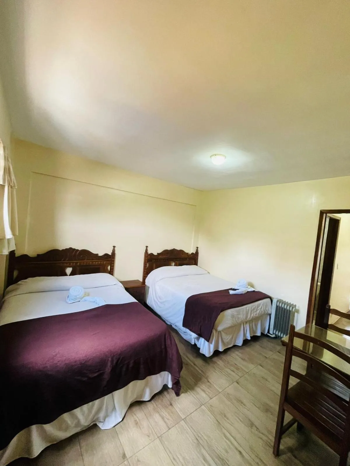 Bed in Hotel Garnier