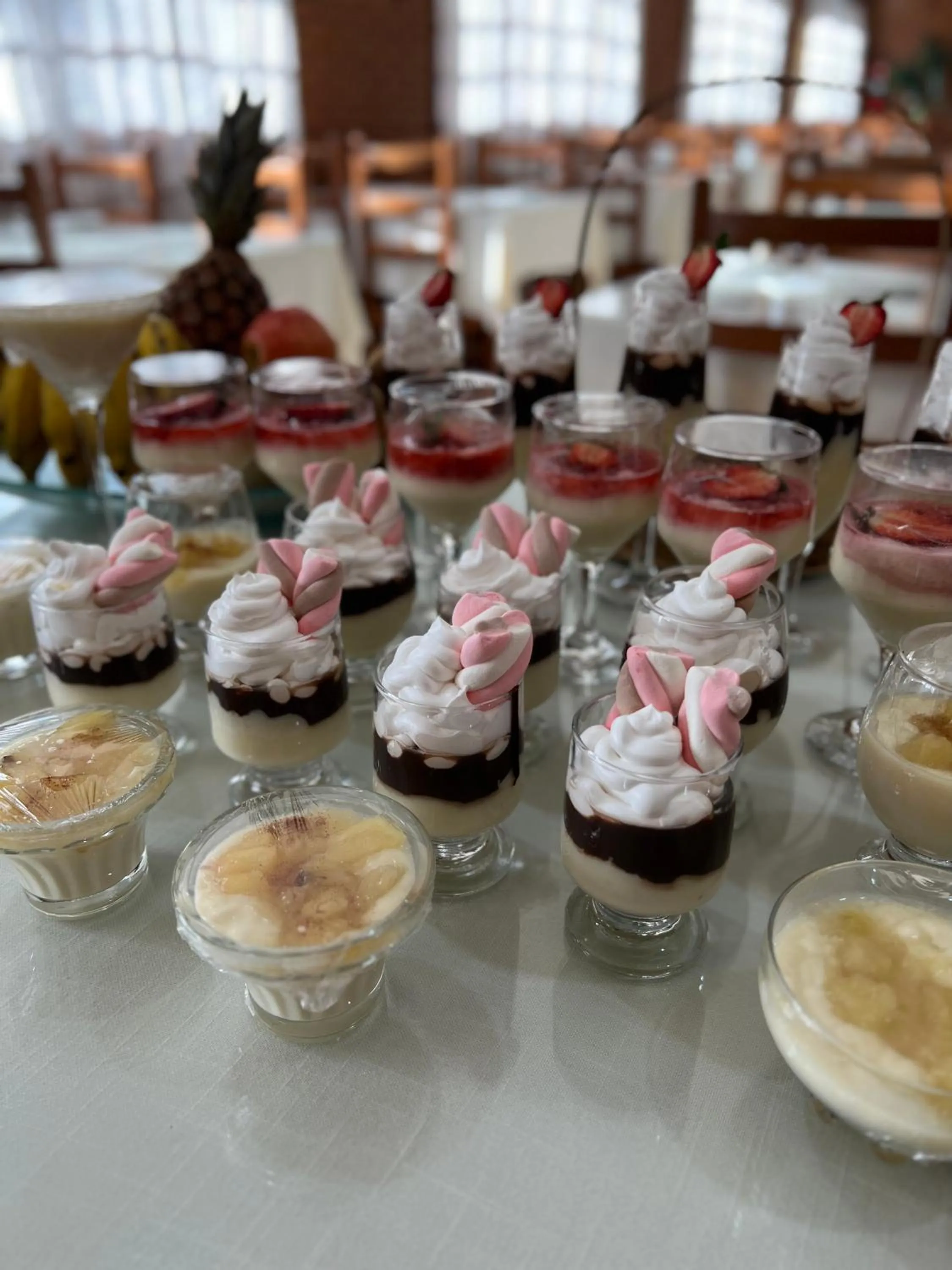 Buffet breakfast in Hotel Garnier