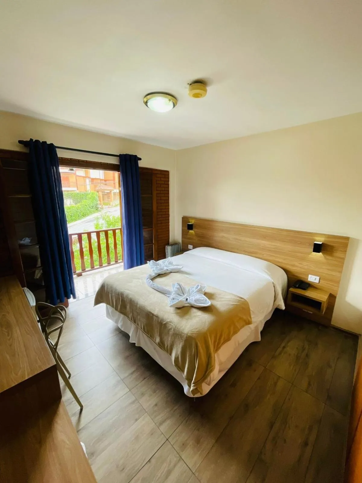 Bed in Hotel Garnier