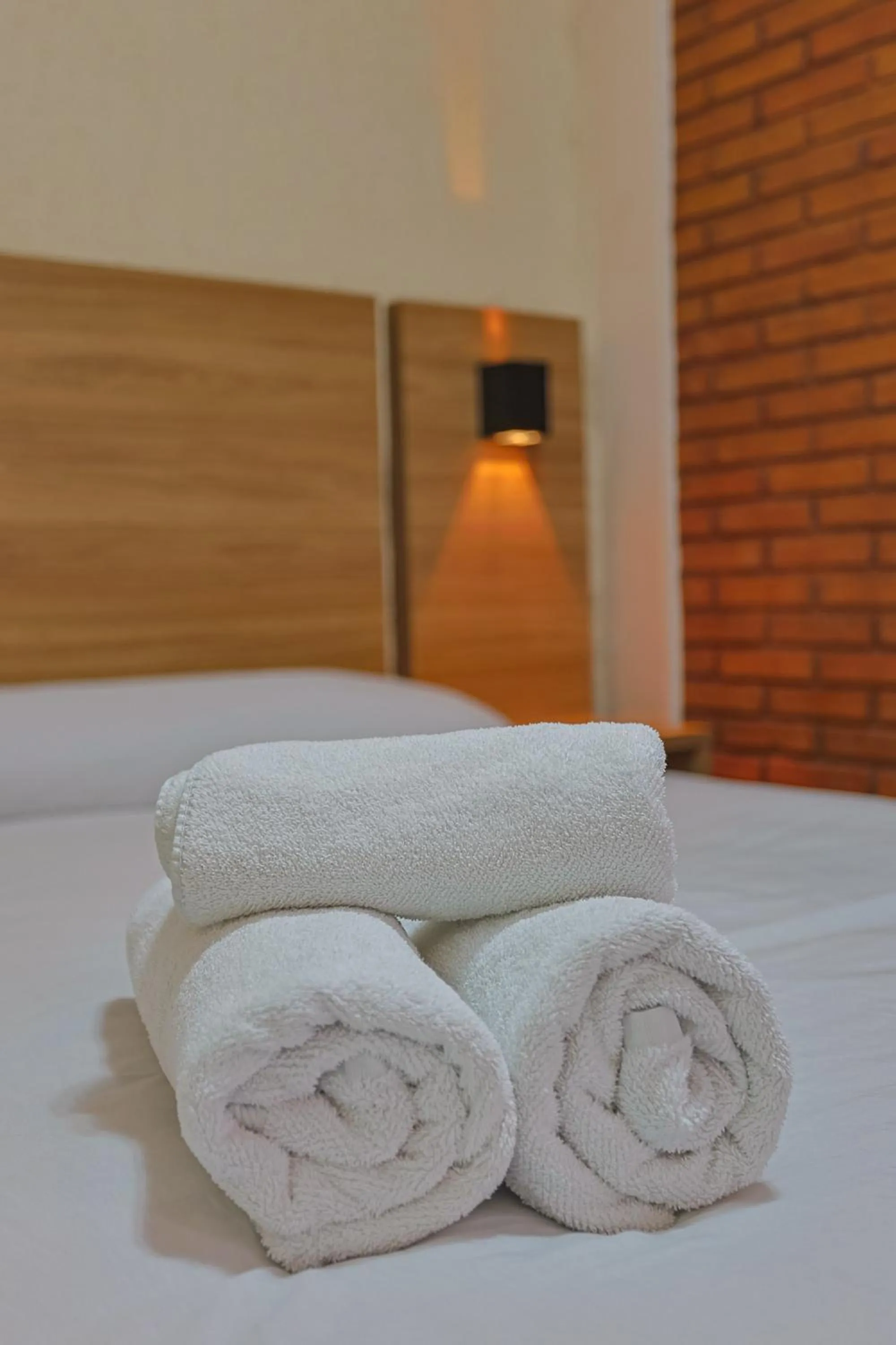 Bed in Hotel Garnier