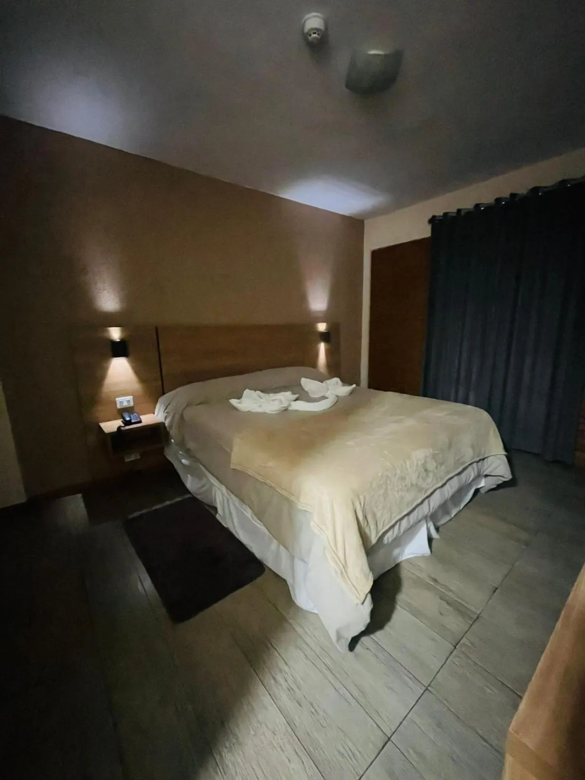 Bed in Hotel Garnier